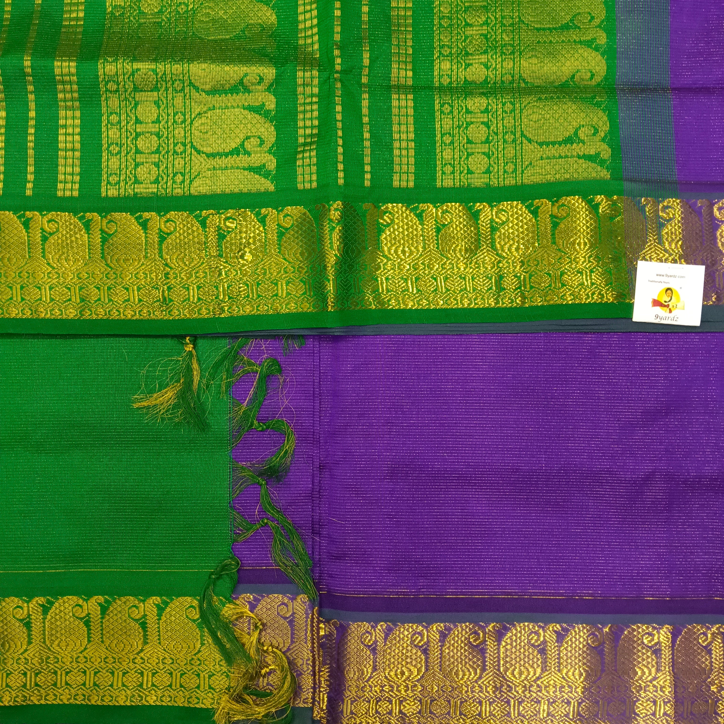 Semi Silk cotton Madisar embossed
