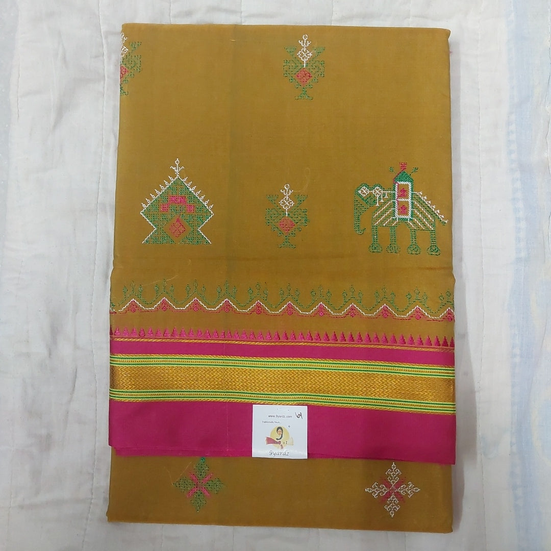 Ikkal kasuthi work sarees 6yardz