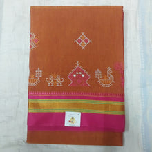 Load image into Gallery viewer, Ikkal kasuthi work sarees 6yardz