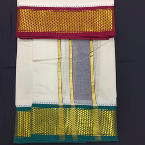 Pure cotton Muhurtham dhoti 9*5 13maadampet