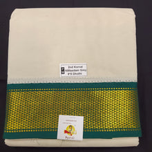 Load image into Gallery viewer, Pure cotton Muhurtham dhoti 9*5 16maadampet