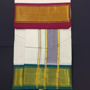 Pure cotton Muhurtham dhoti 9*5 16maadampet