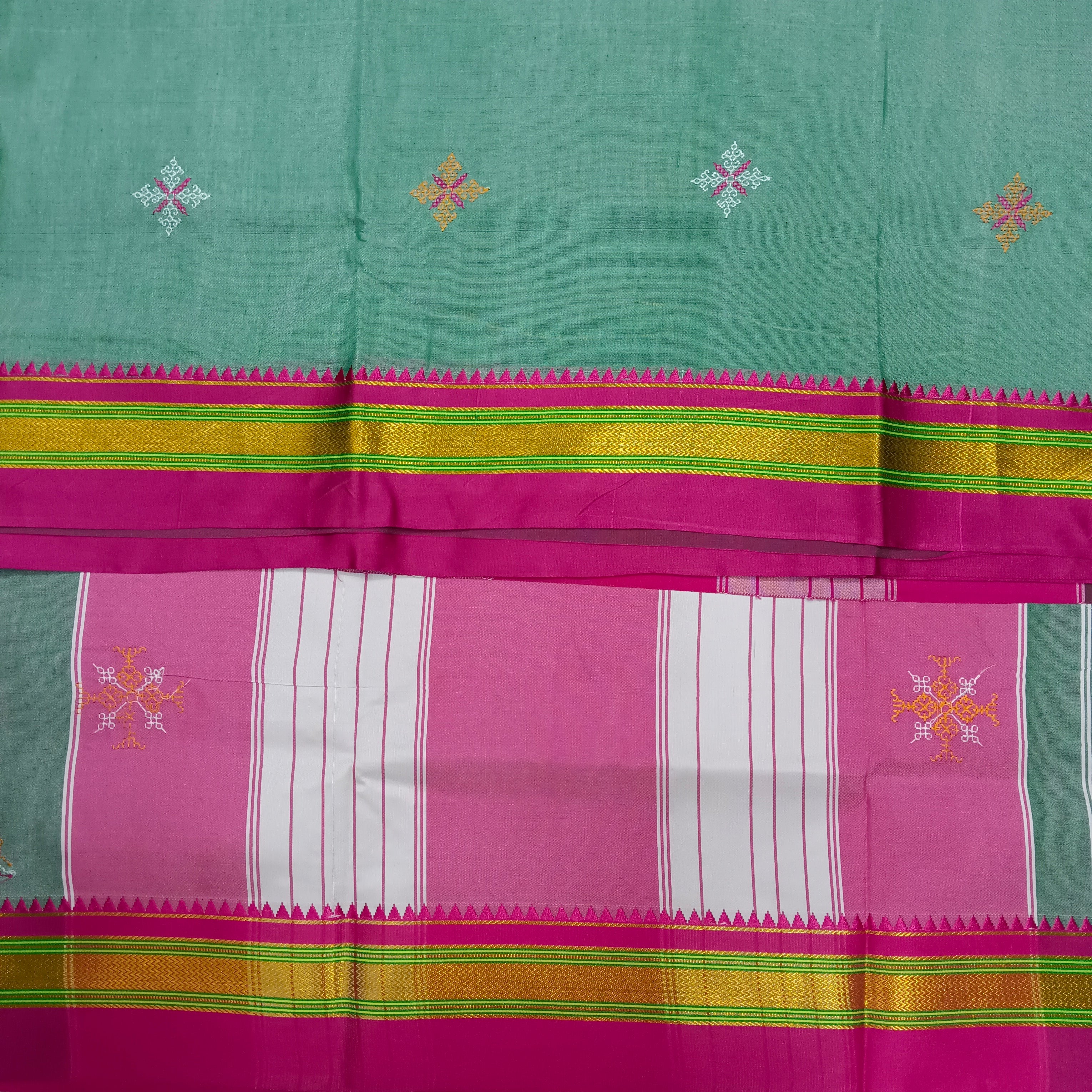 Ikkal kasuthi work sarees 6yardz