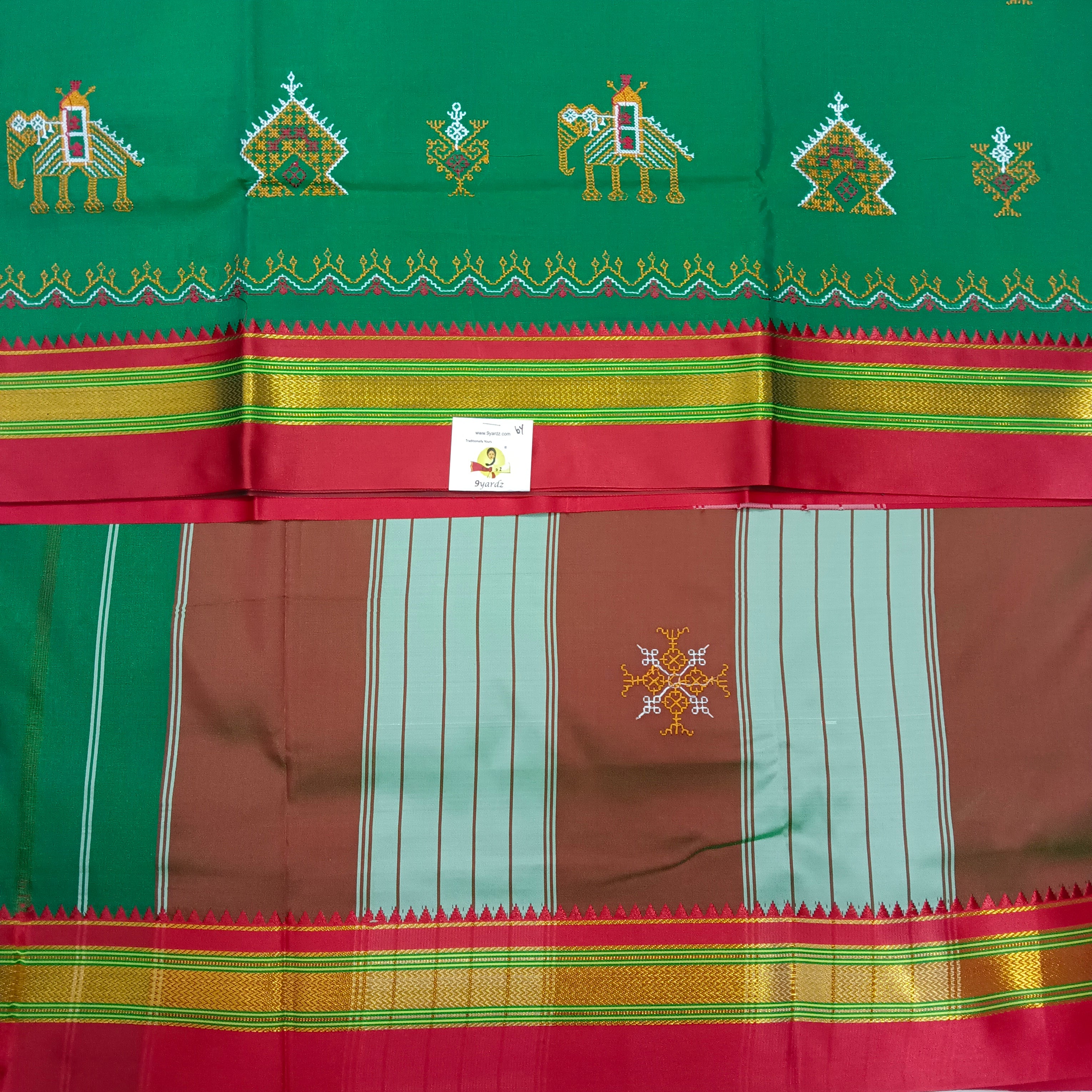 Ikkal kasuthi work sarees 6yardz