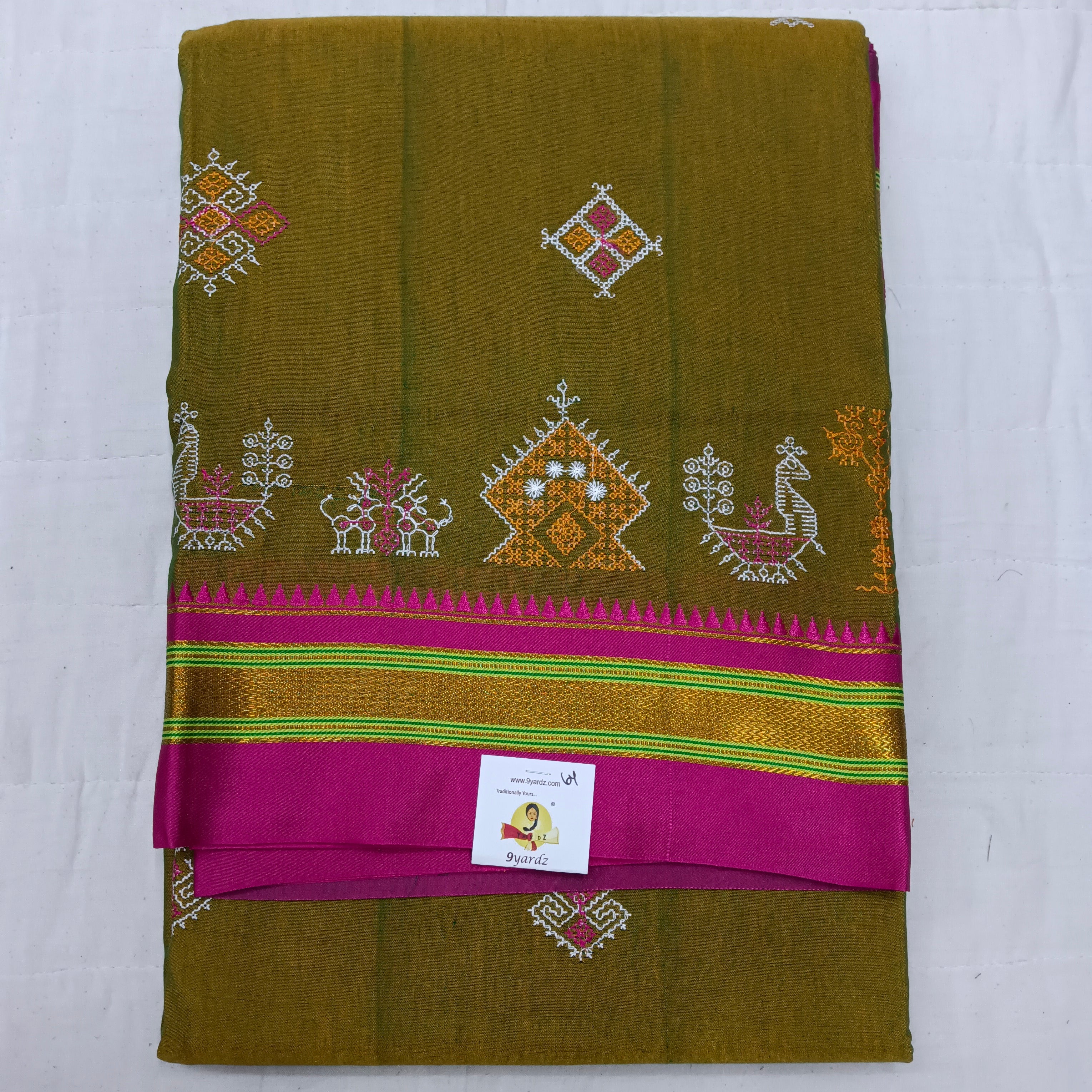 Ikkal kasuthi work sarees 6yardz