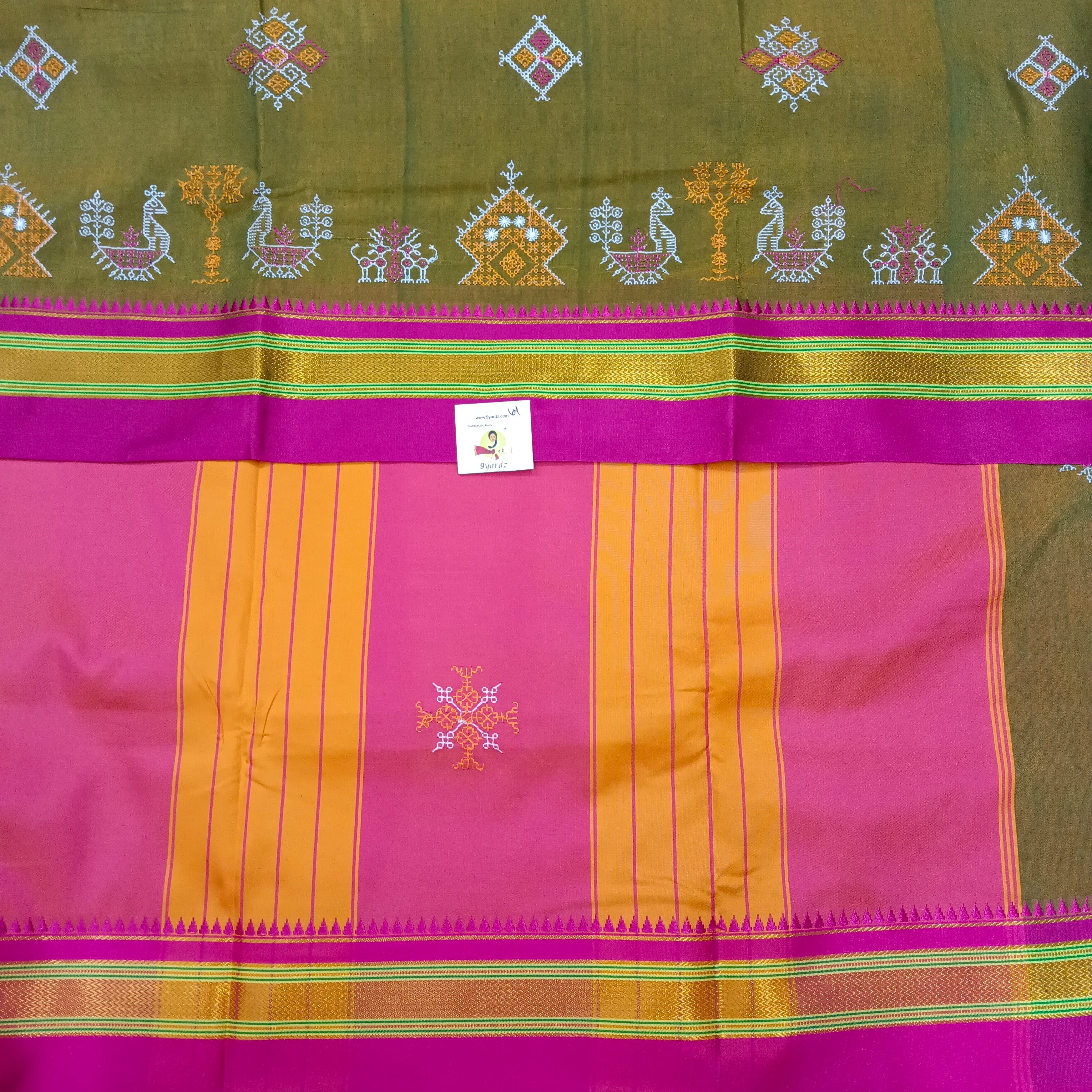 Ikkal kasuthi work sarees 6yardz