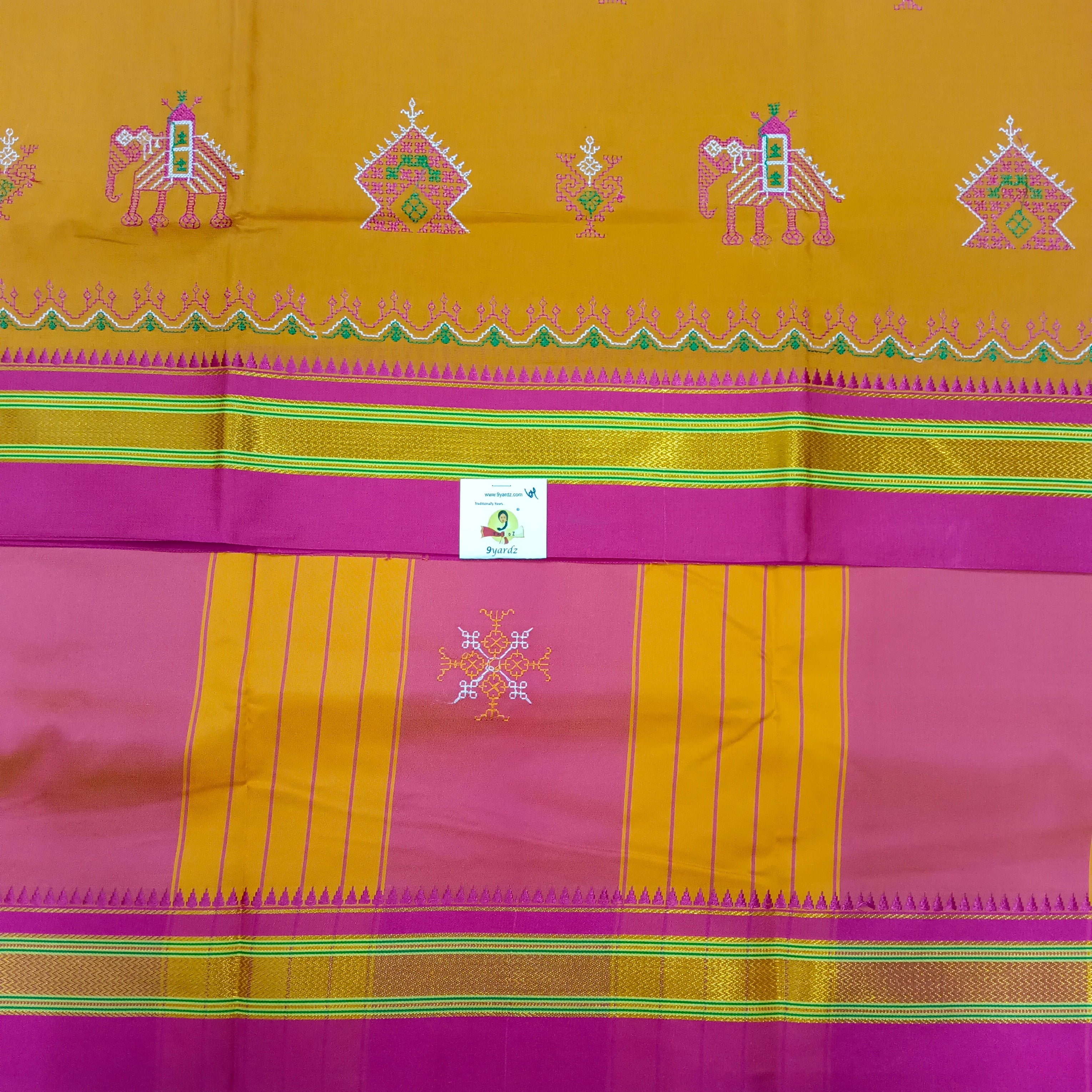 Ikkal kasuthi work sarees 6yardz
