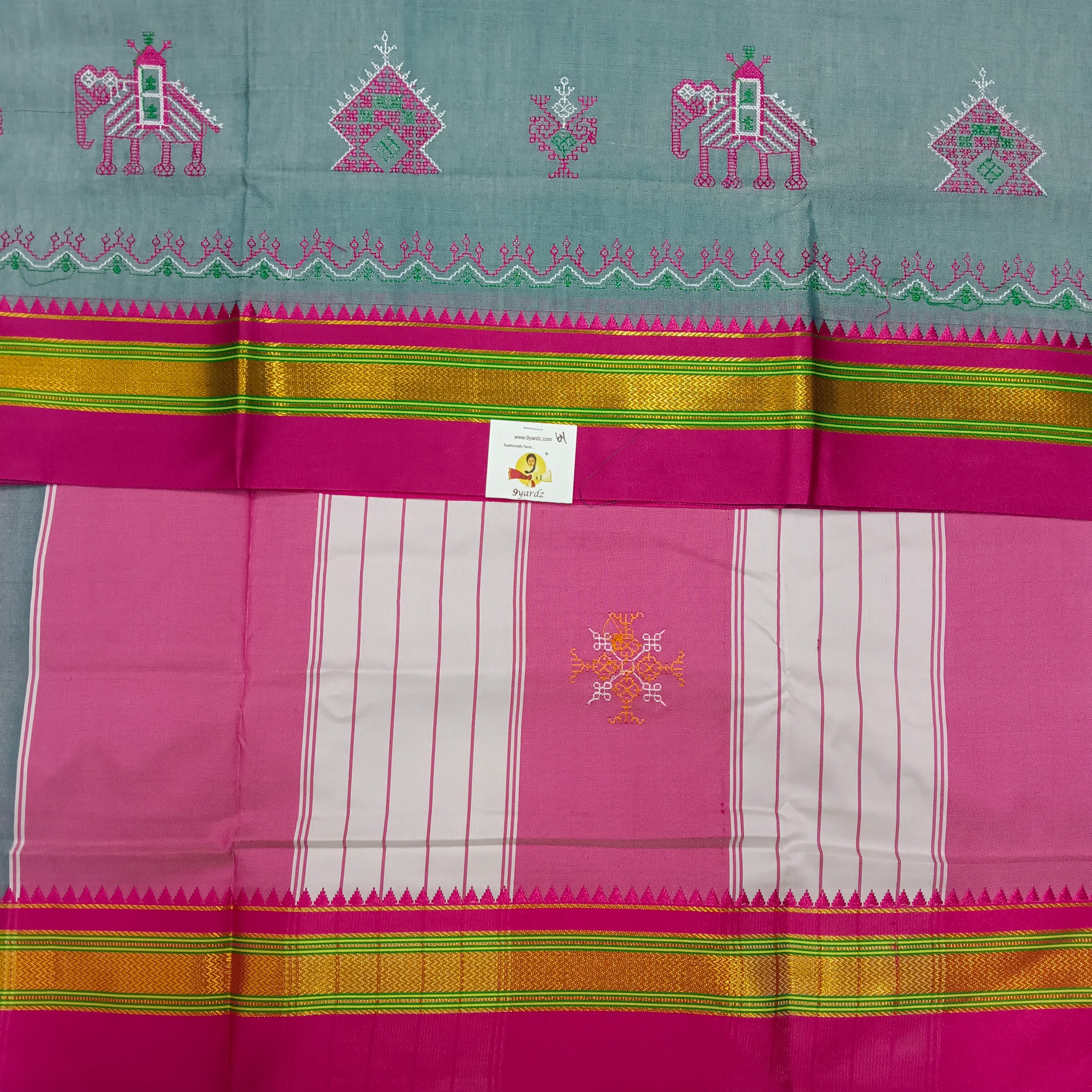 Ikkal kasuthi work sarees 6yardz
