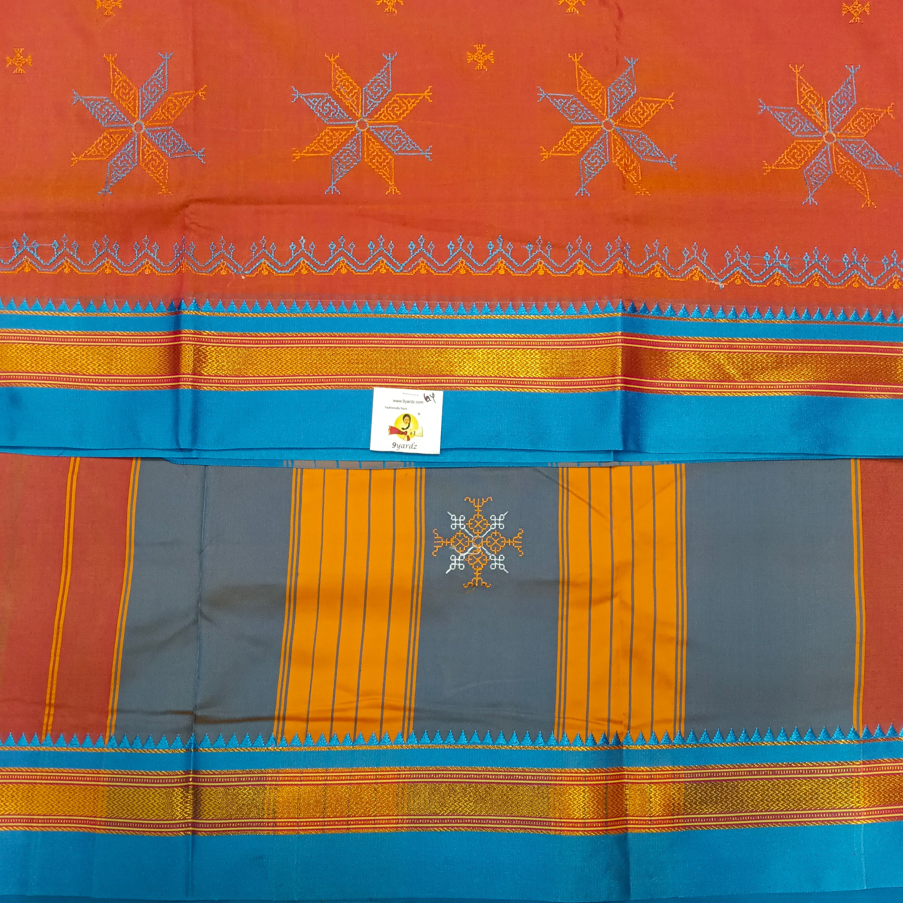 Ikkal kasuthi work sarees 6yardz