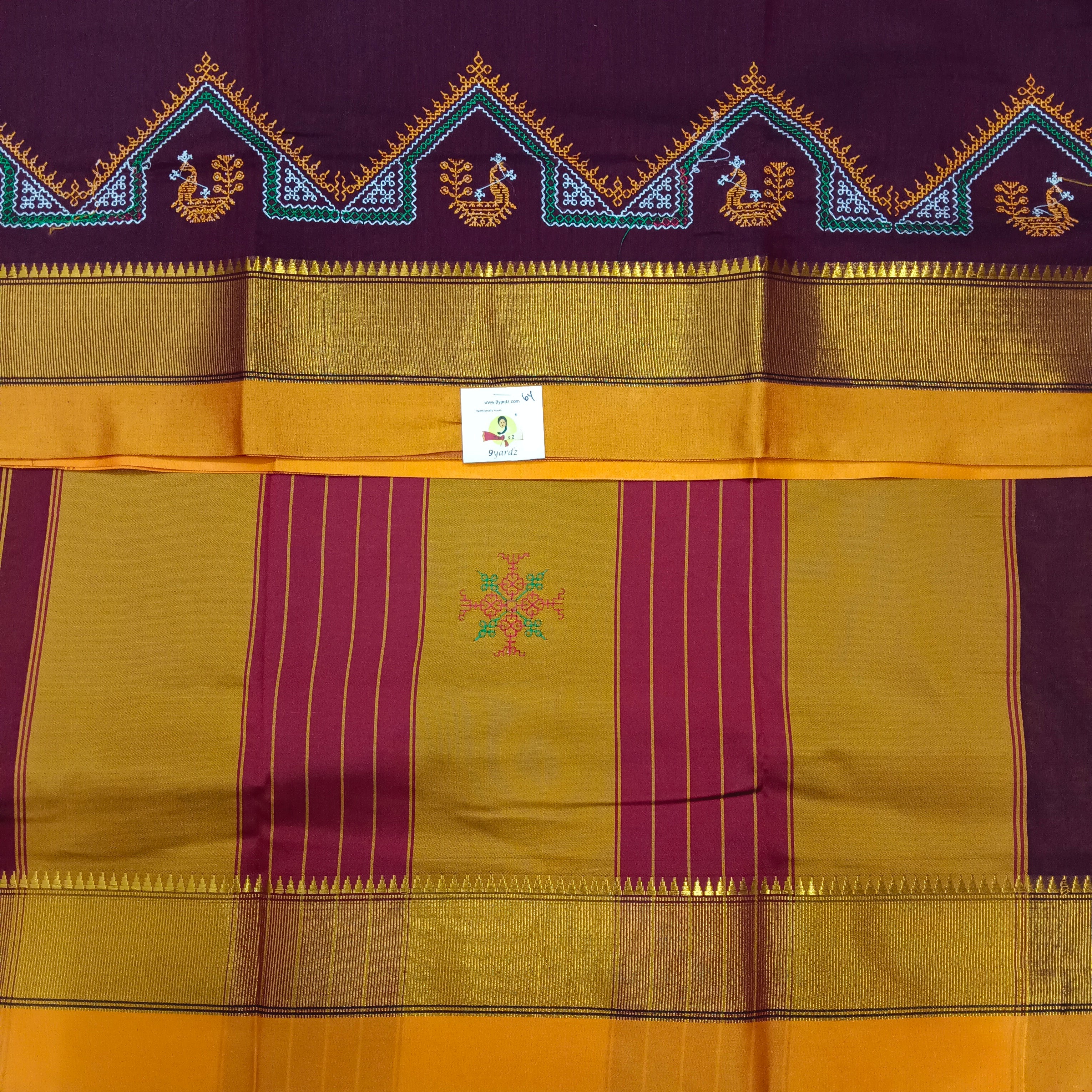 Ikkal kasuthi work sarees 6yardz