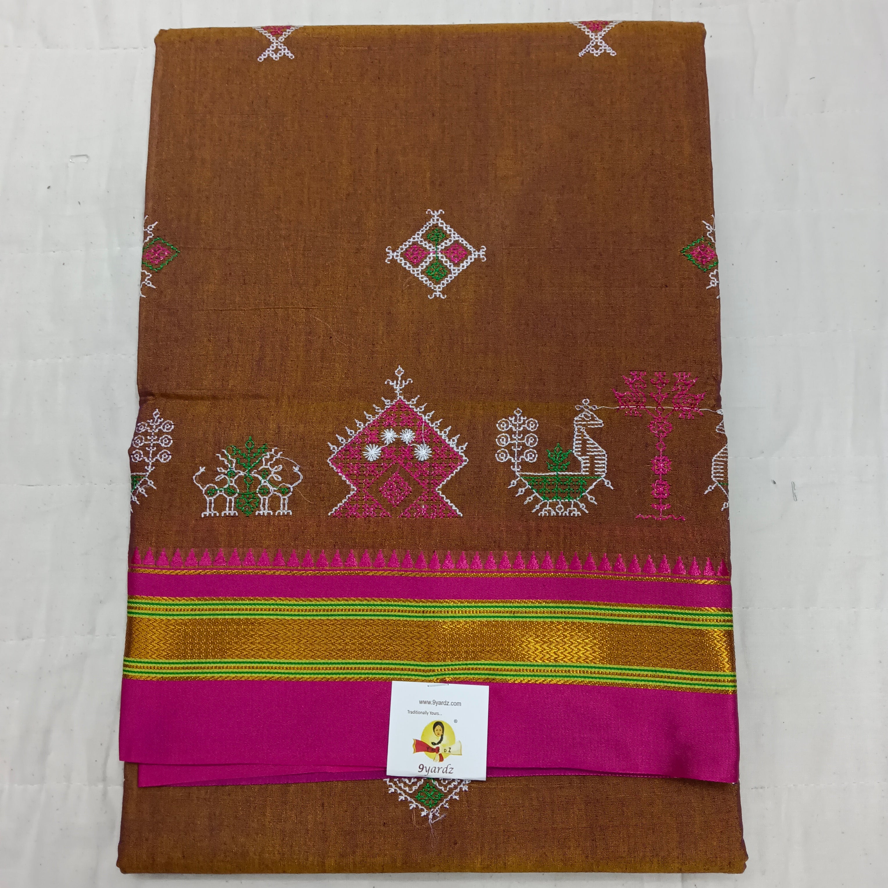 Ikkal kasuthi work sarees 6yardz
