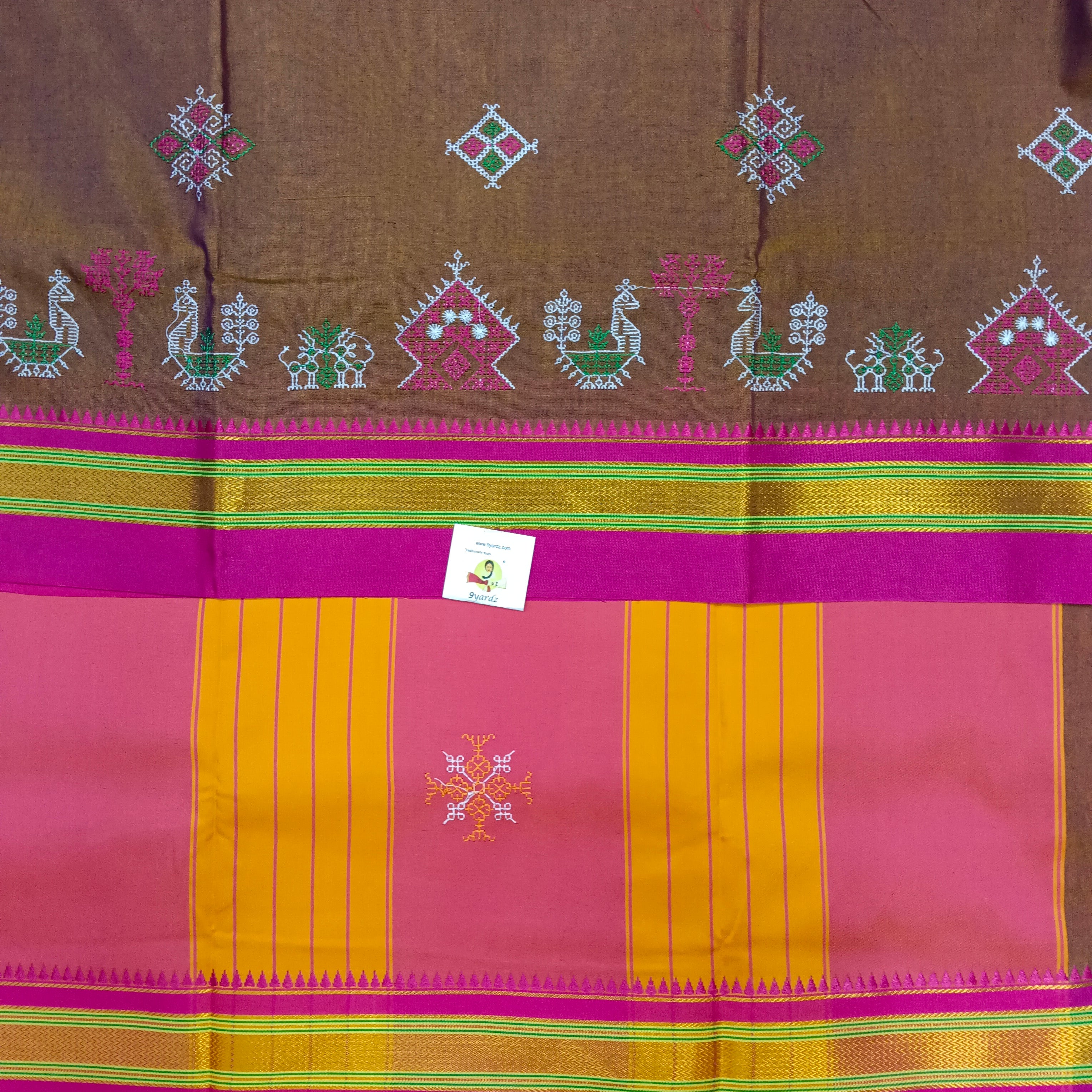 Ikkal kasuthi work sarees 6yardz