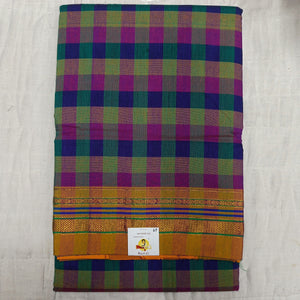 Ikkal checked sarees
