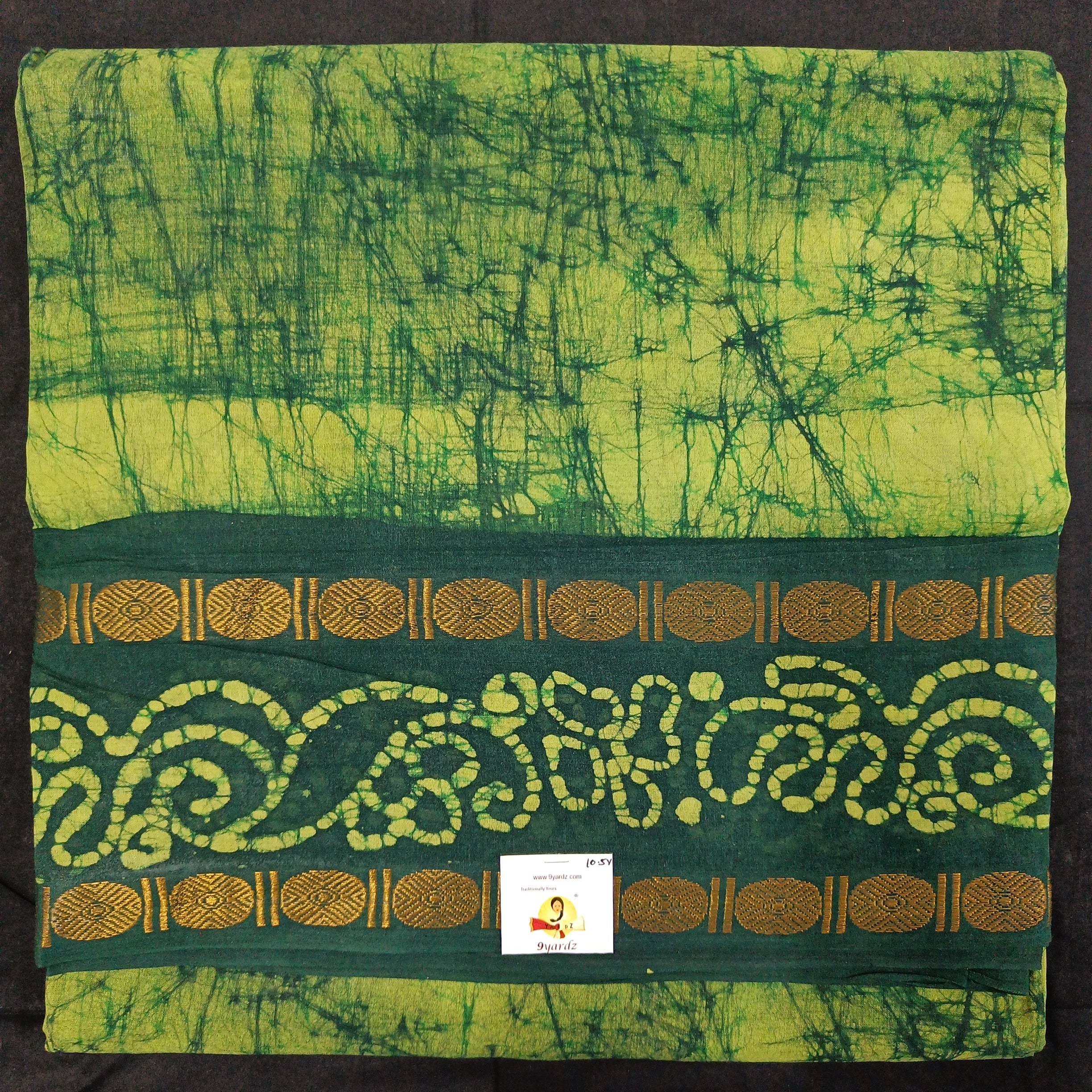 Sungudi cotton 10.5 yards madisar