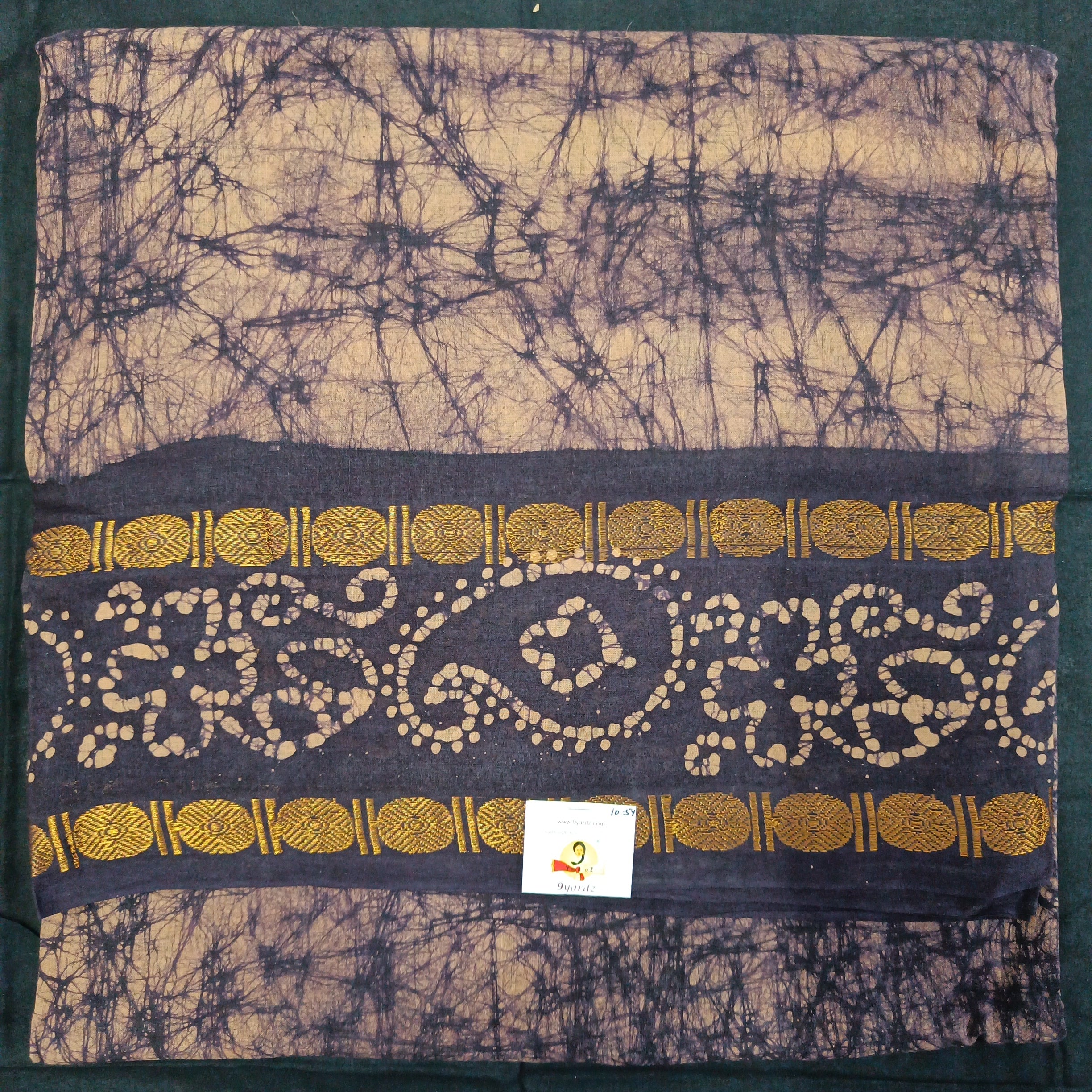Sungudi cotton 10.5 yards madisar