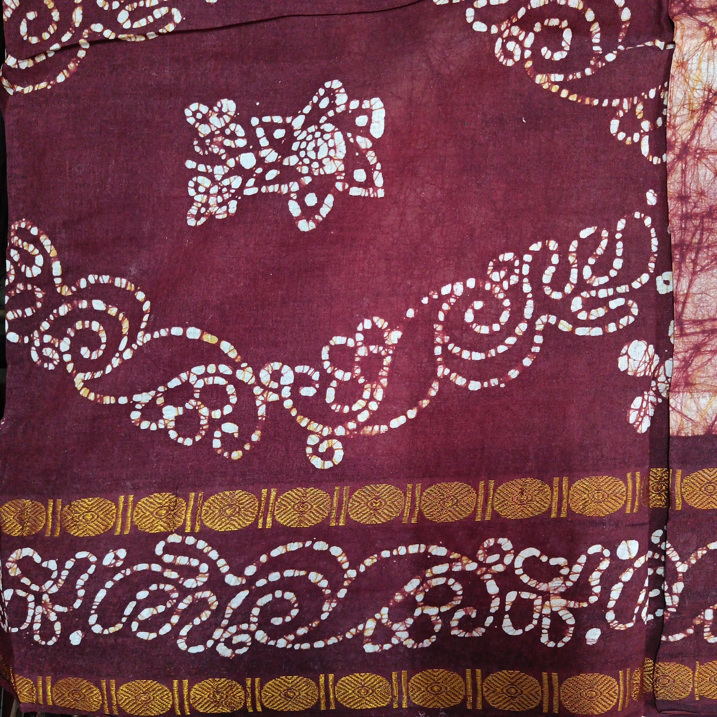 Sungudi cotton 10.5 yards madisar