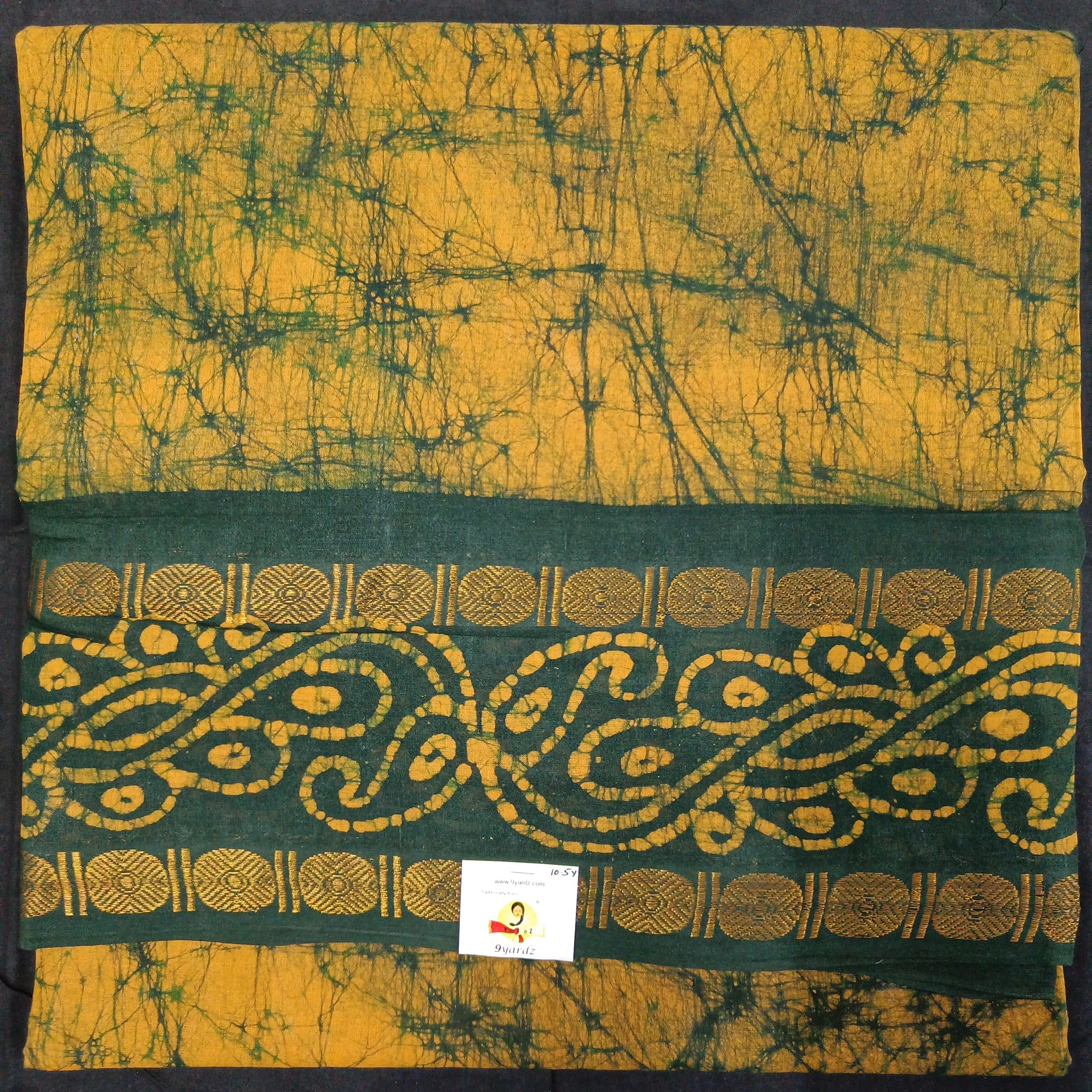 Sungudi cotton 10.5 yards madisar