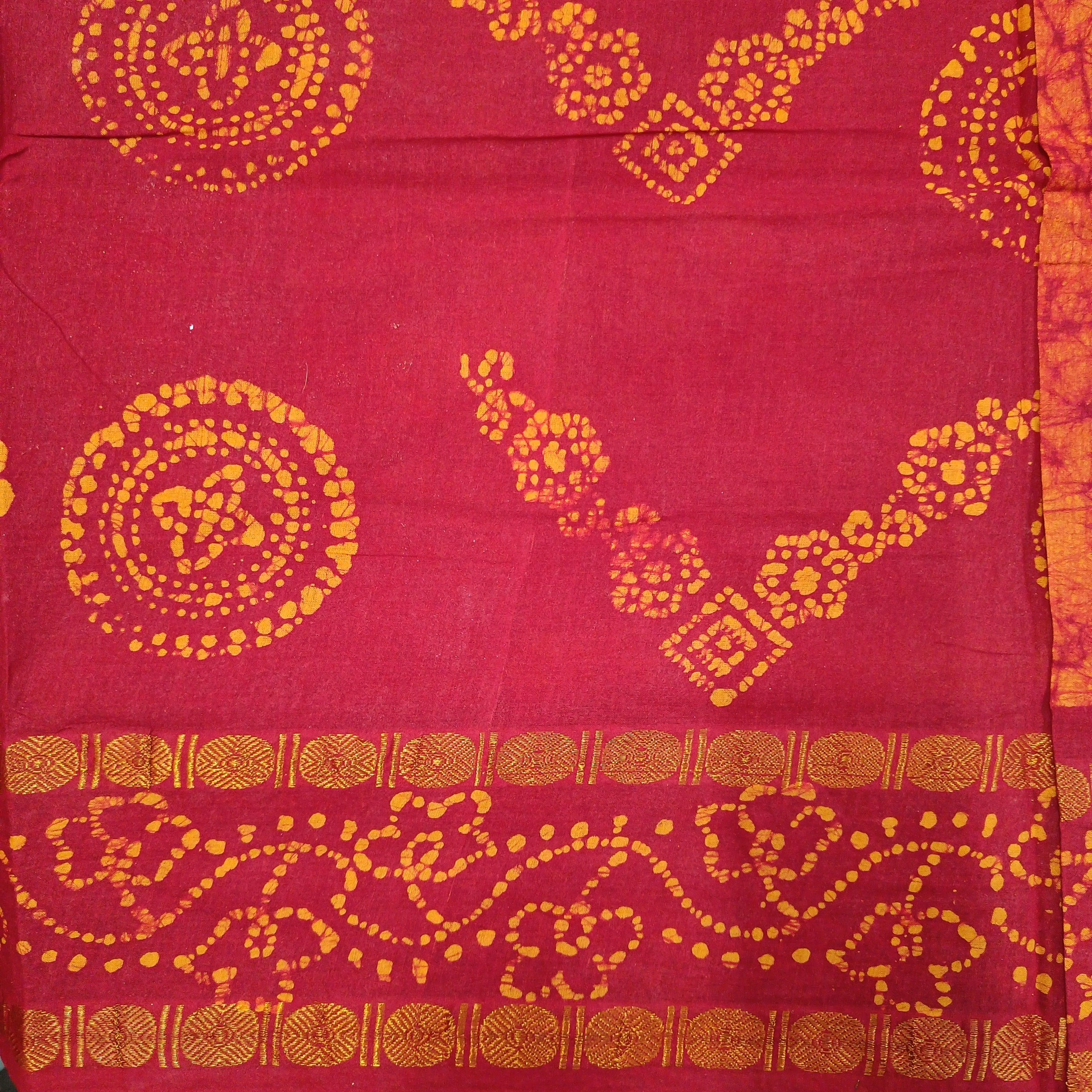 Sungudi cotton 10.5 yards madisar