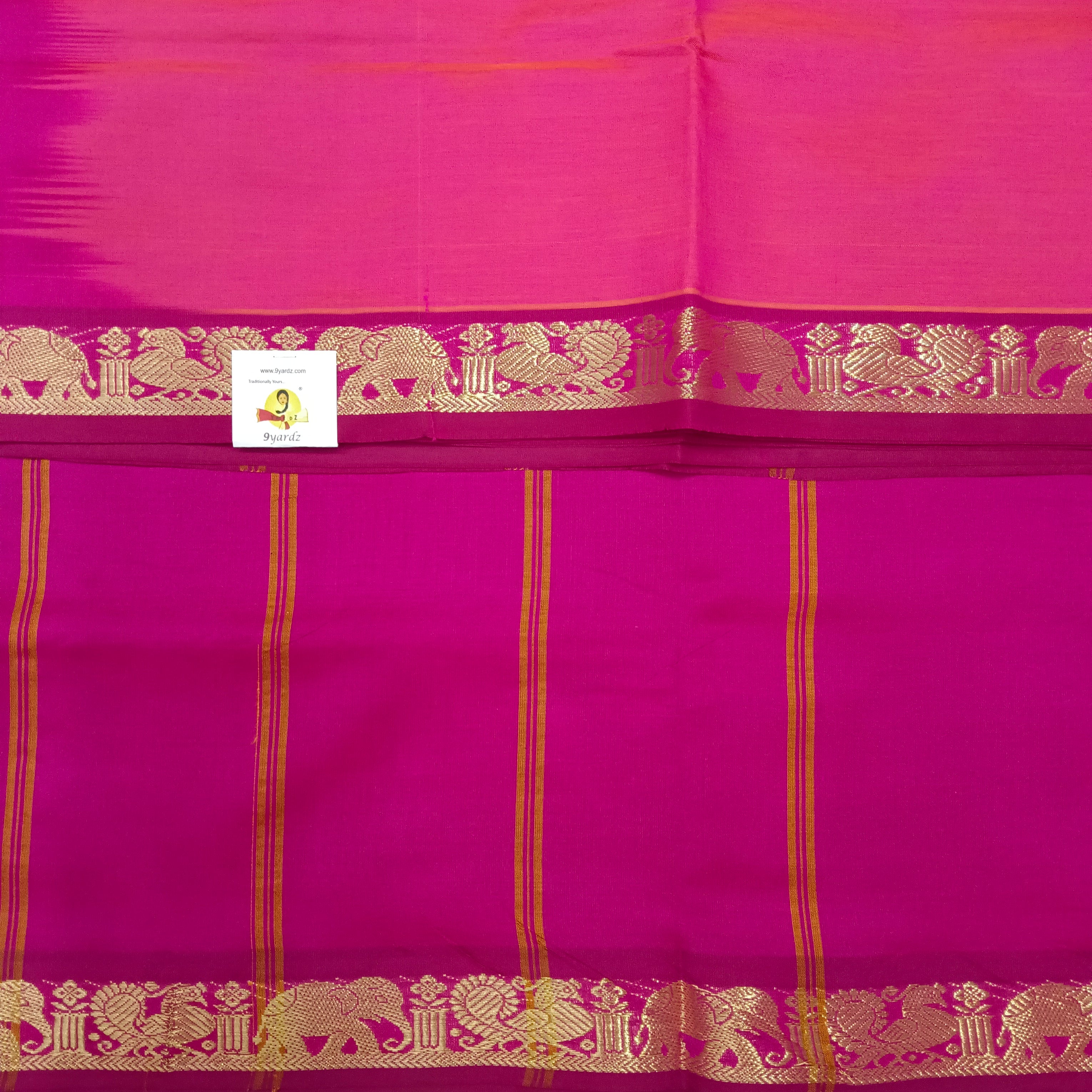 Semi silk plain 6Yards