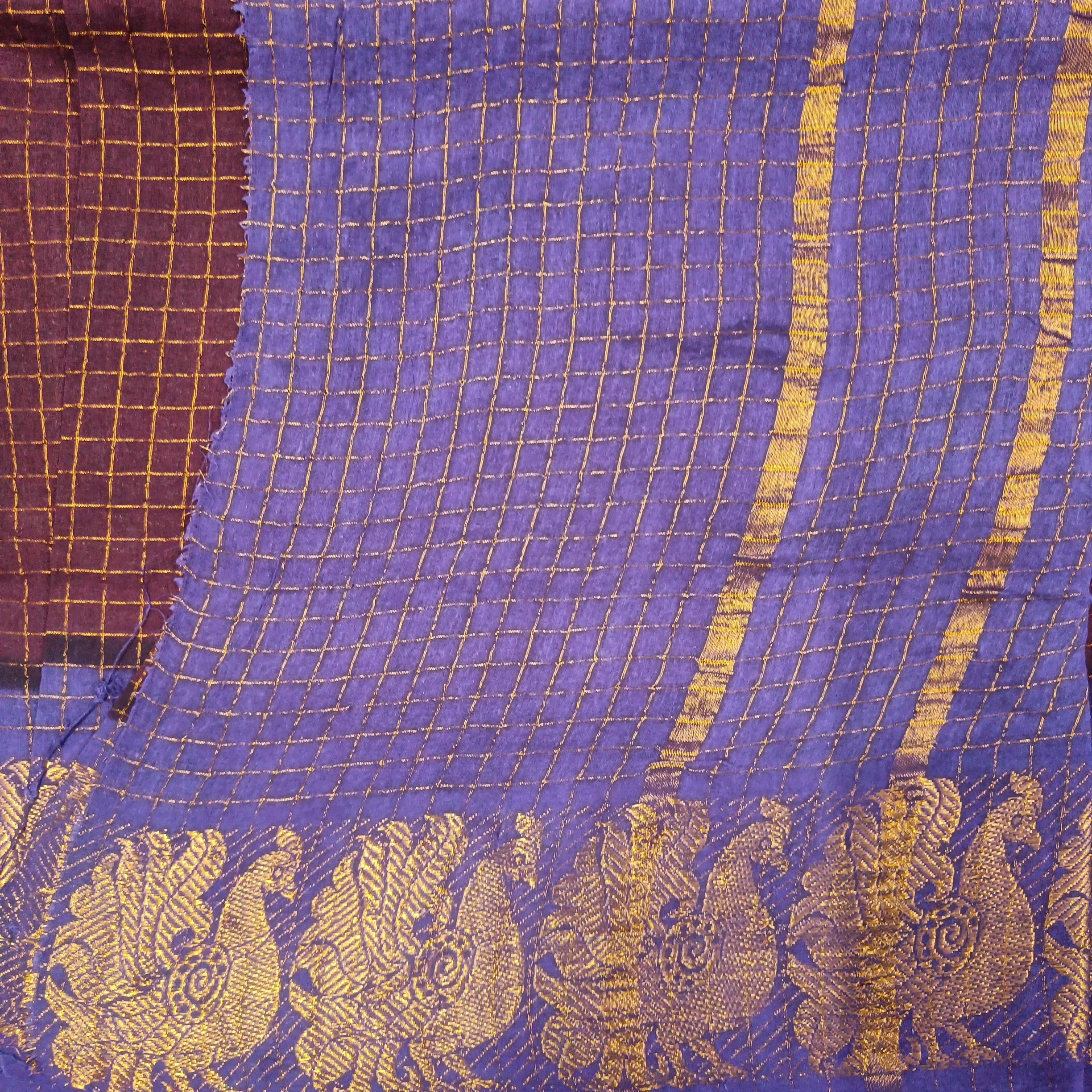 Sungudi zari checked 10.5 yards