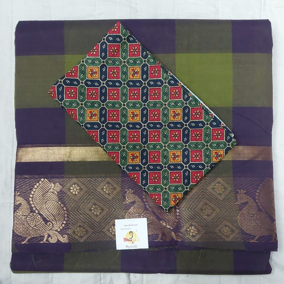 Arupukottai cotton 10 yards madisar