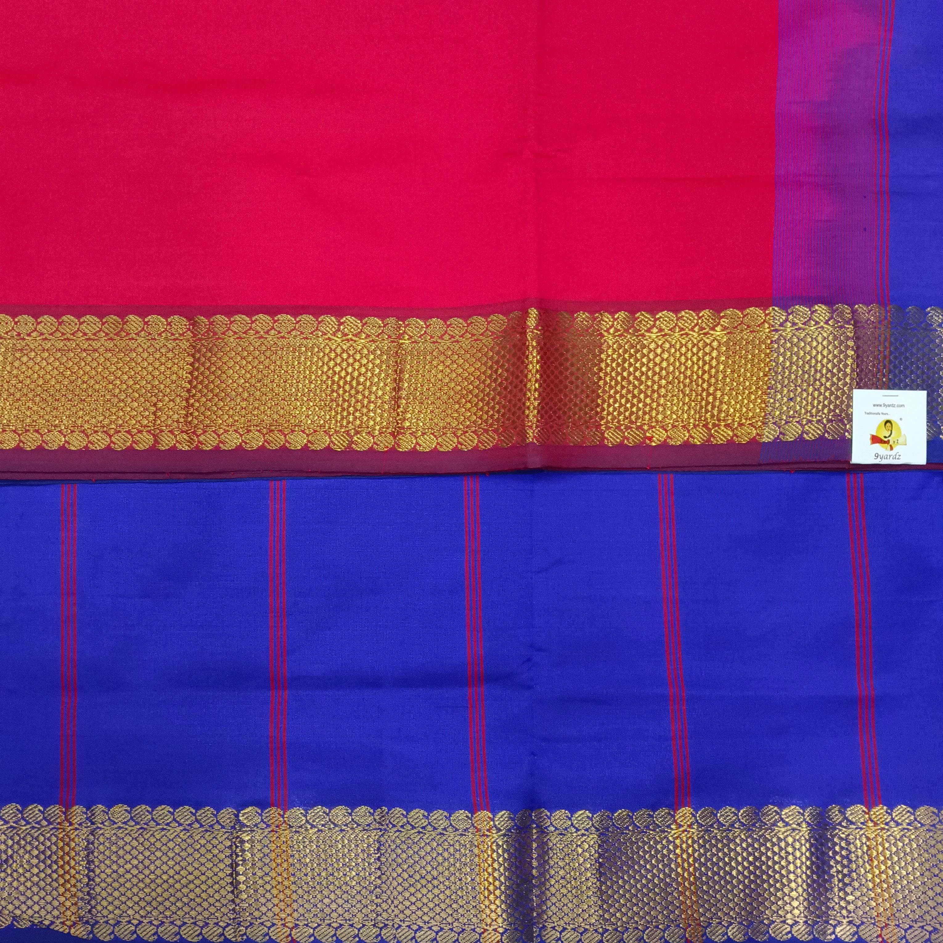Semi silk plain 6Yards