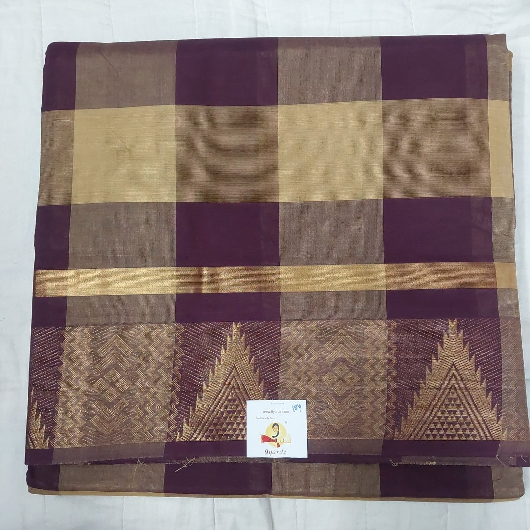 Arupukottai cotton 10 yards madisar