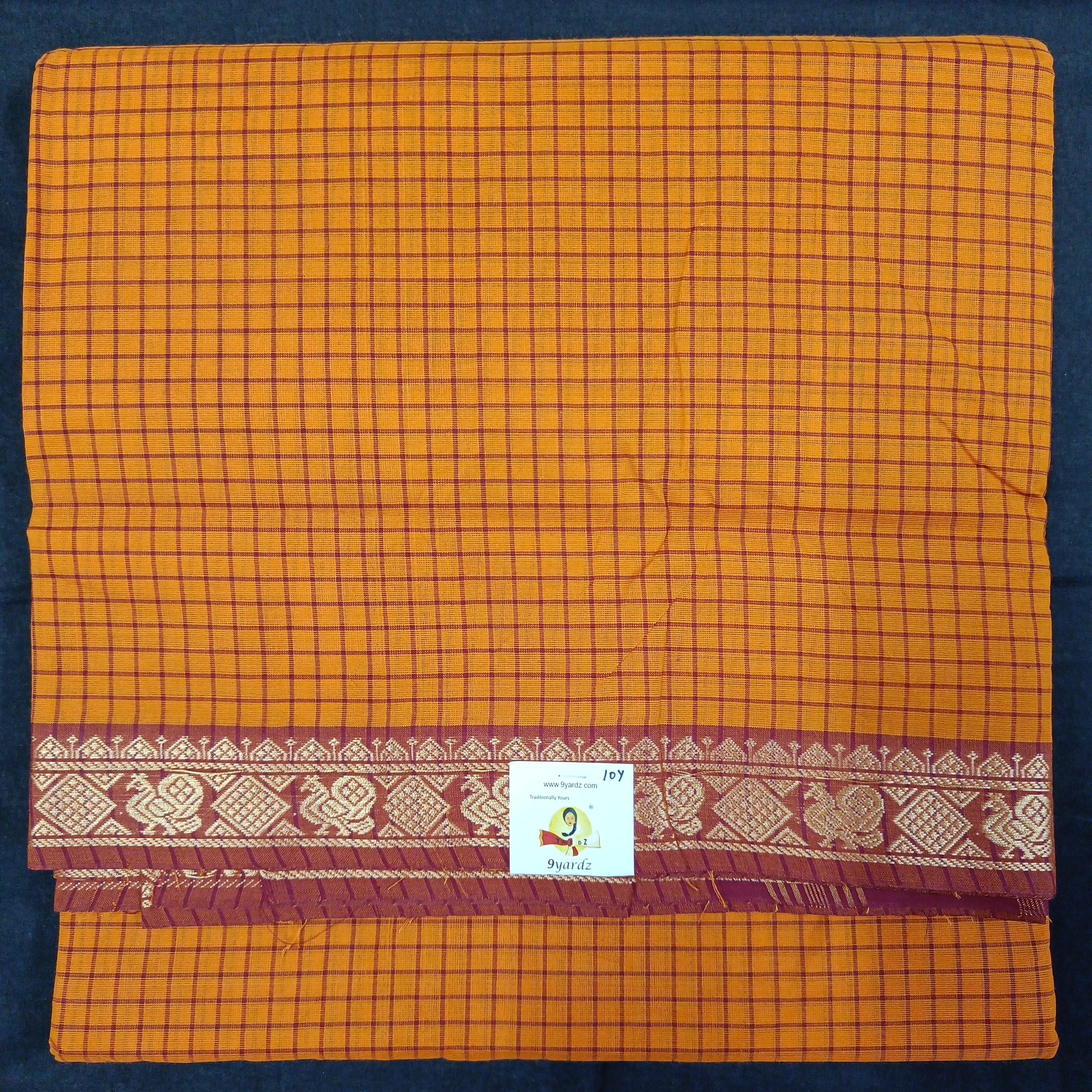 Arupukottai cotton 10 yards madisar
