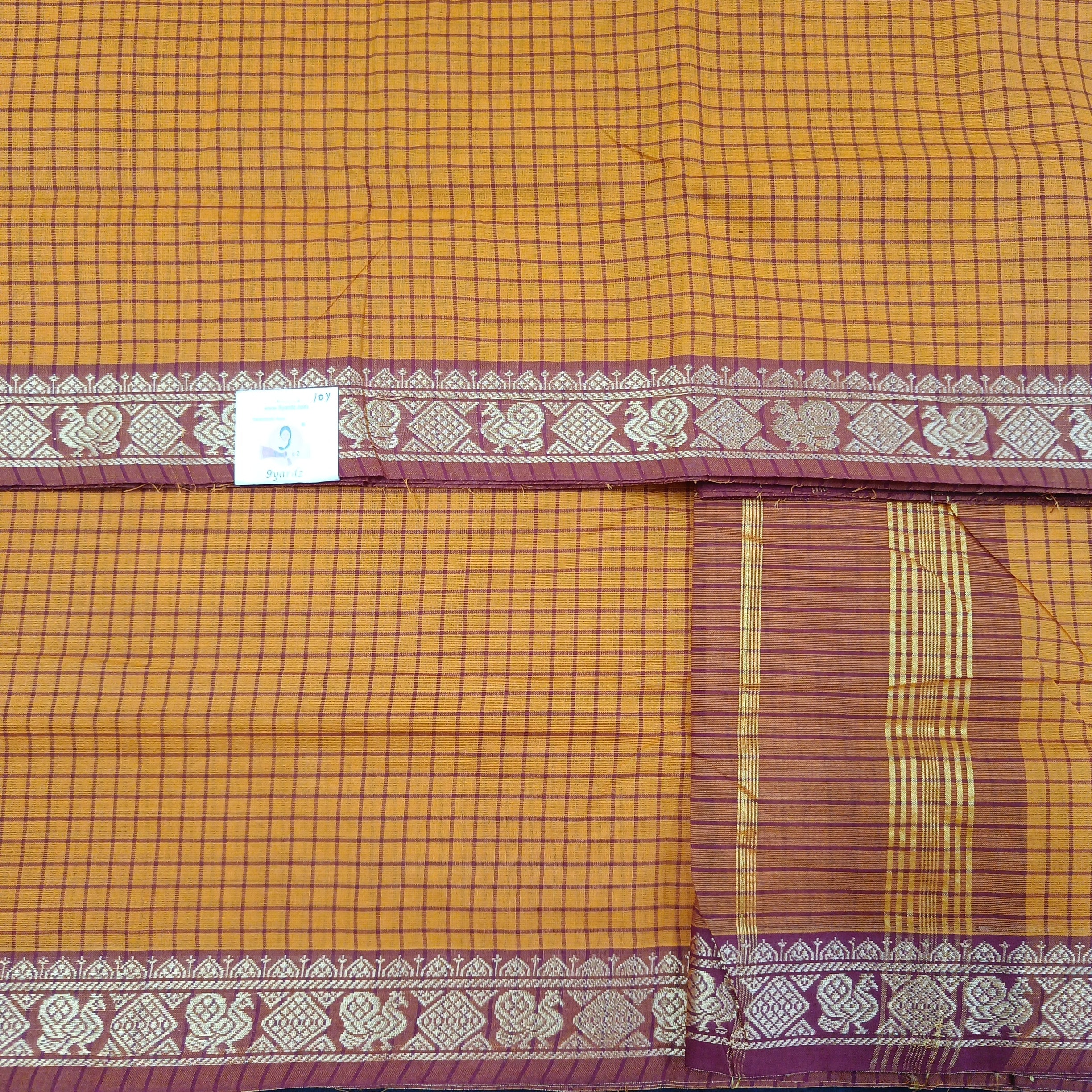 Arupukottai cotton 10 yards madisar