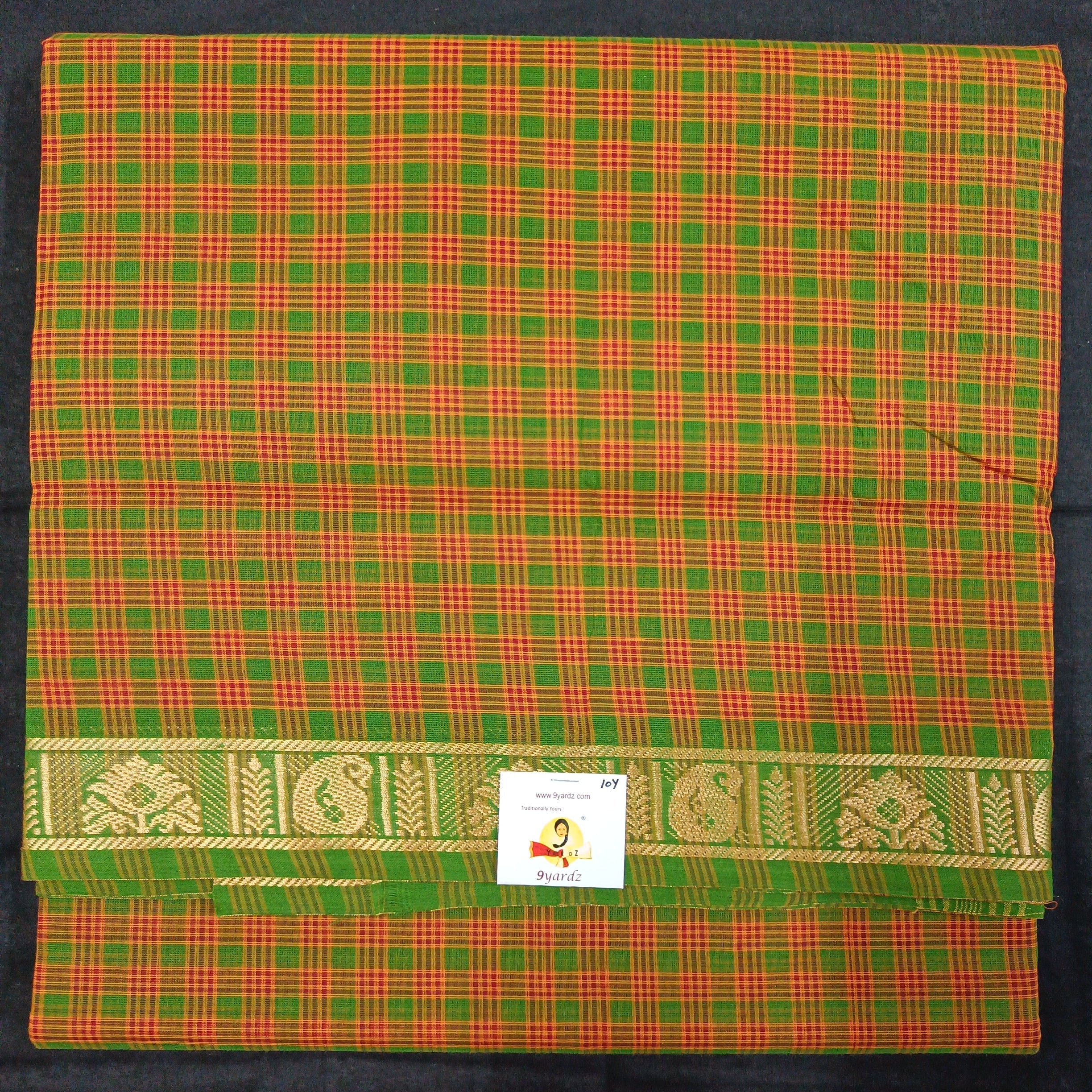 Arupukottai cotton 10 yards madisar