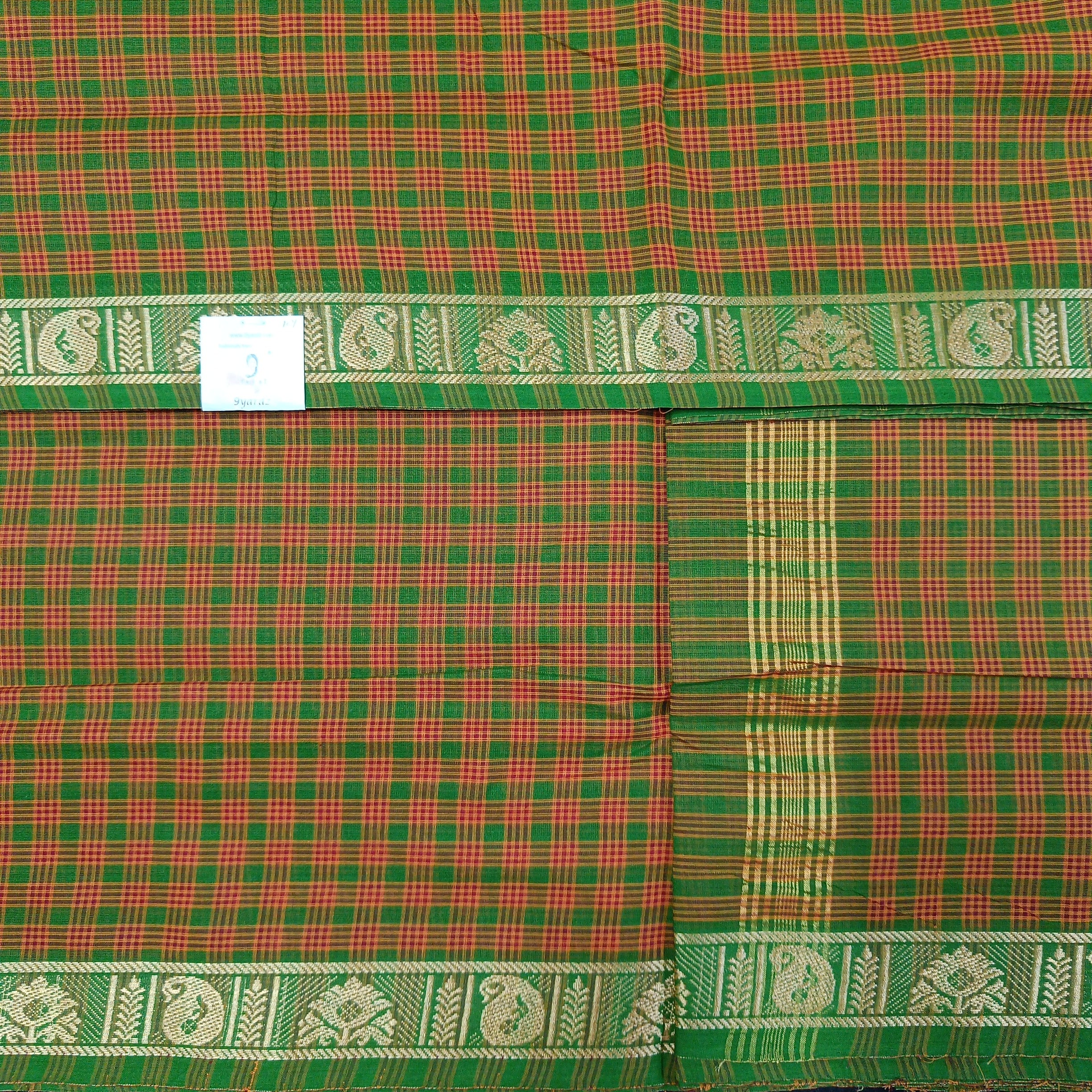 Arupukottai cotton 10 yards madisar