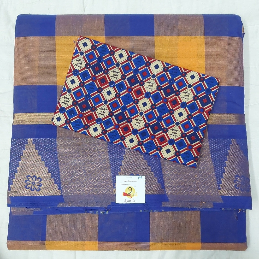 Arupukottai cotton 10 yards madisar
