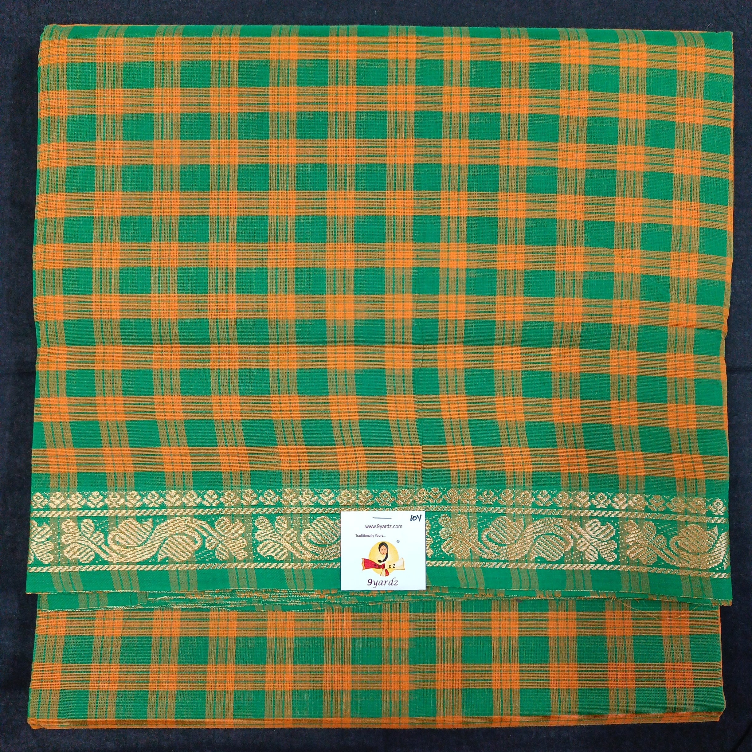 Arupukottai cotton 10 yards madisar