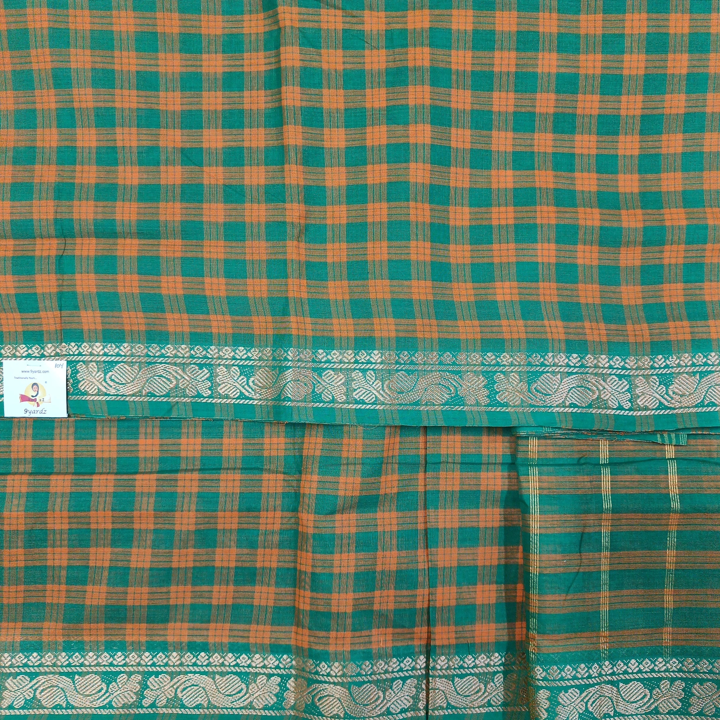 Arupukottai cotton 10 yards madisar