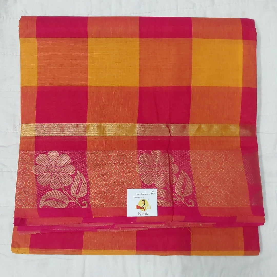 Arupukottai cotton 10 yards madisar
