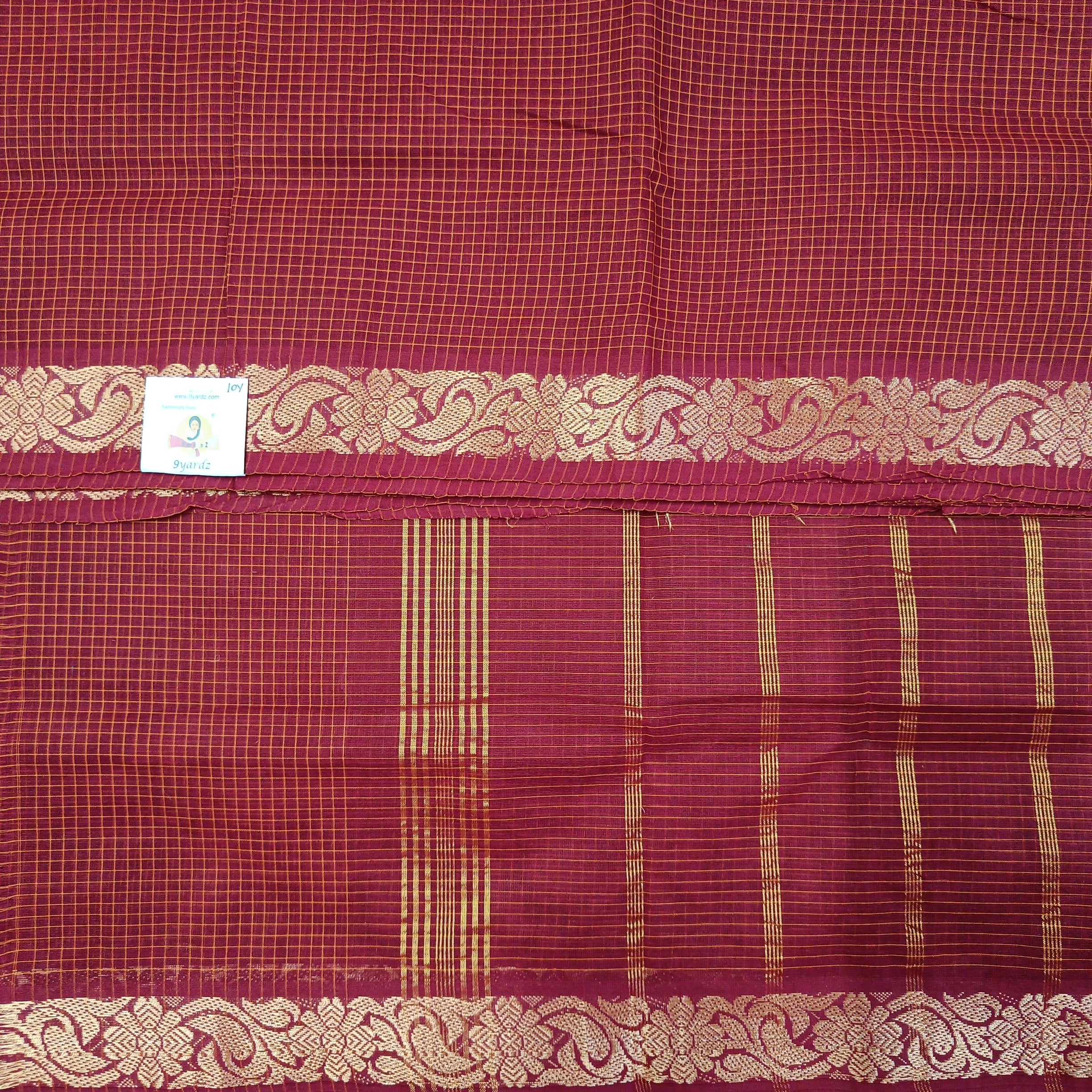 Arupukottai cotton 10 yards madisar