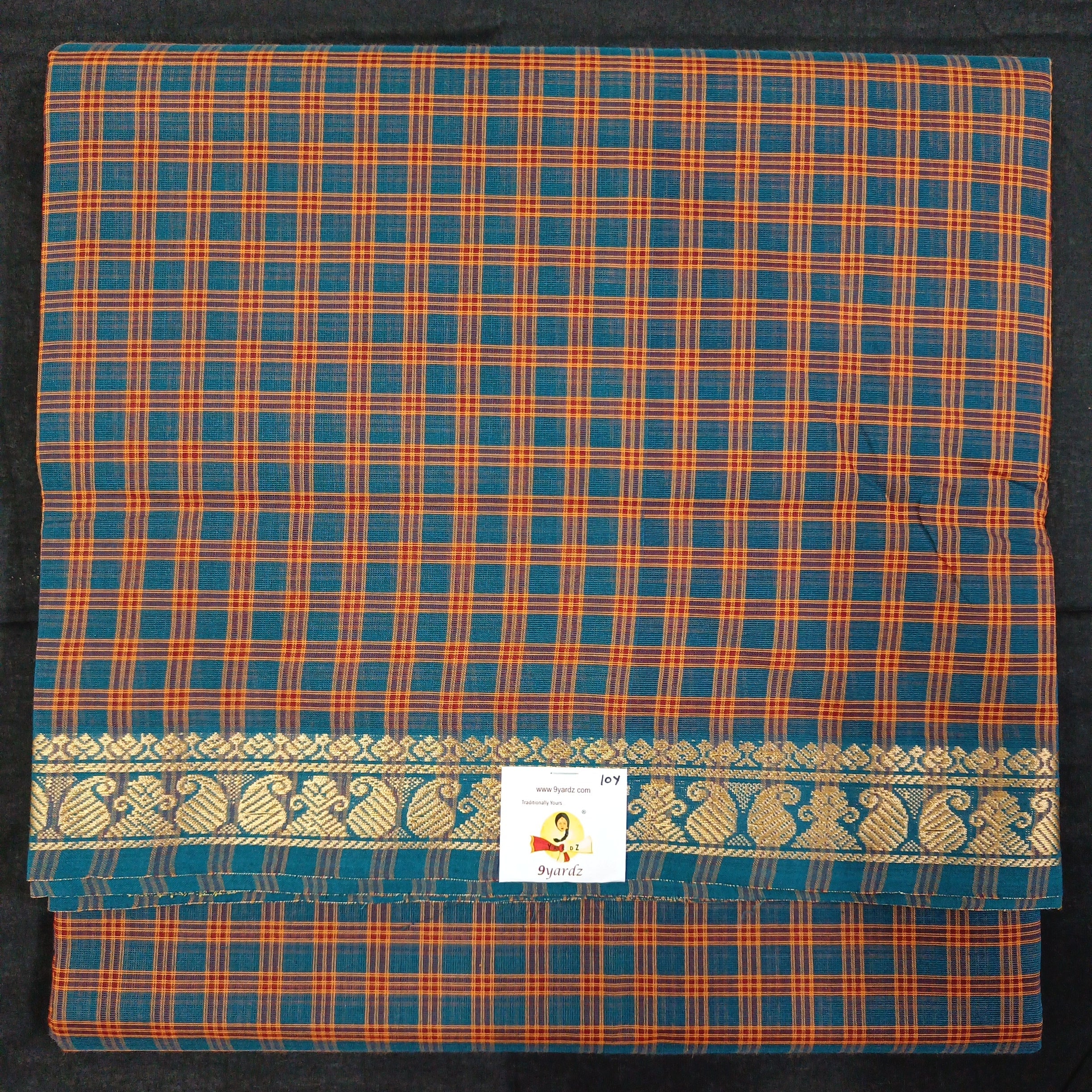 Arupukottai cotton 10 yards madisar