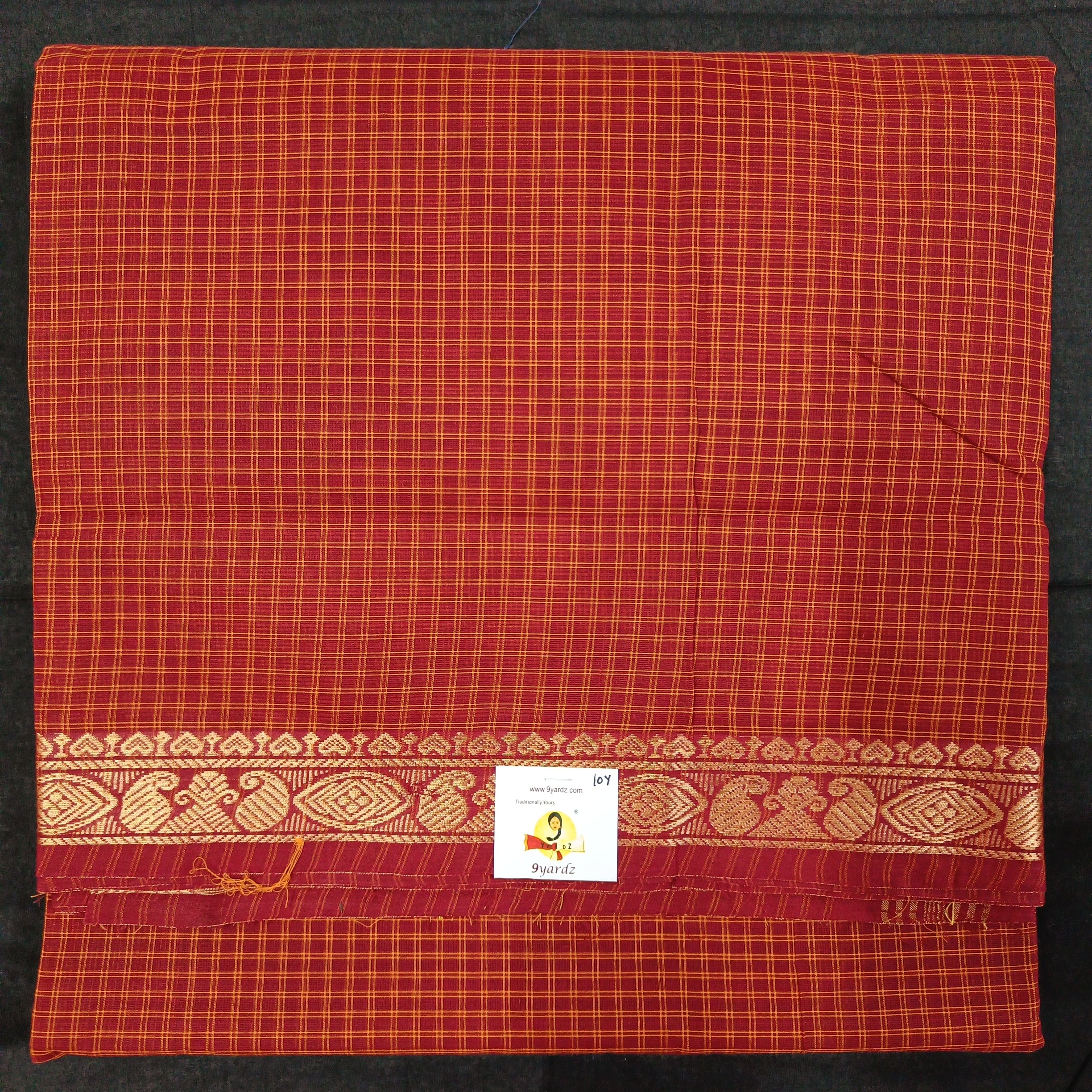 Arupukottai cotton 10 yards madisar