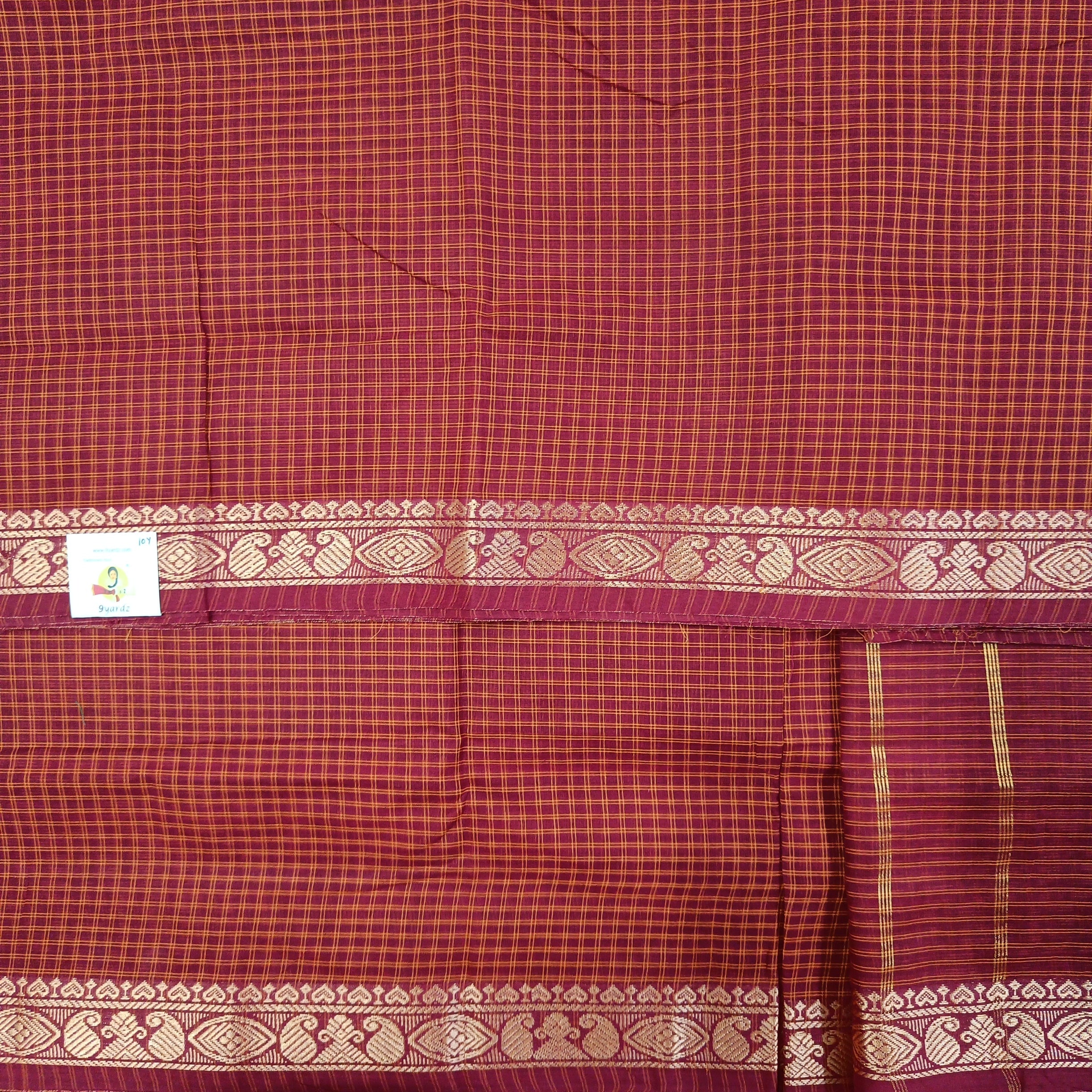 Arupukottai cotton 10 yards madisar
