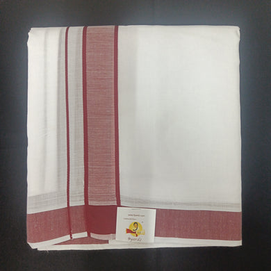 Cotton Dhothi Bleached 9*5
