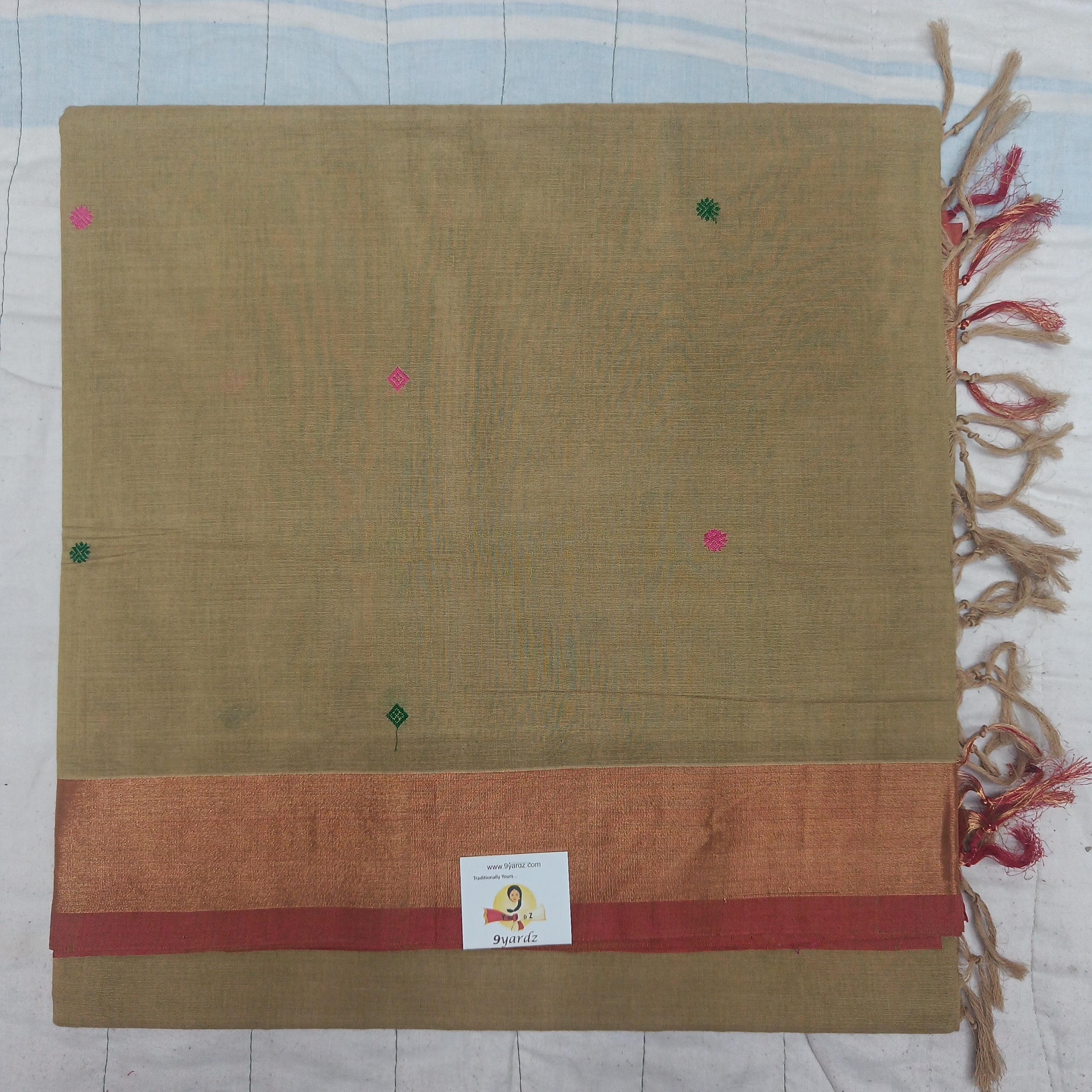 Embossed Chettinad Cotton