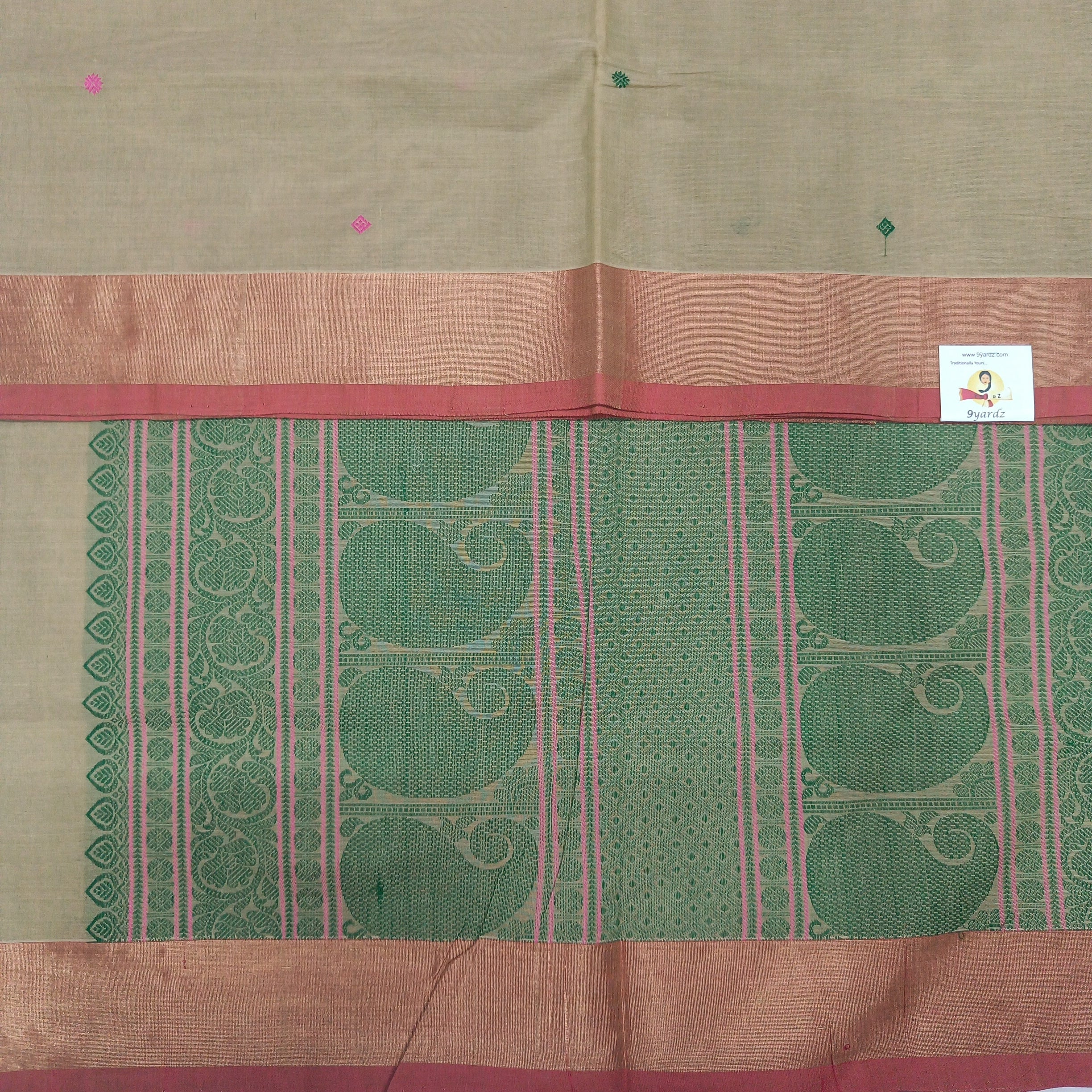Embossed Chettinad Cotton
