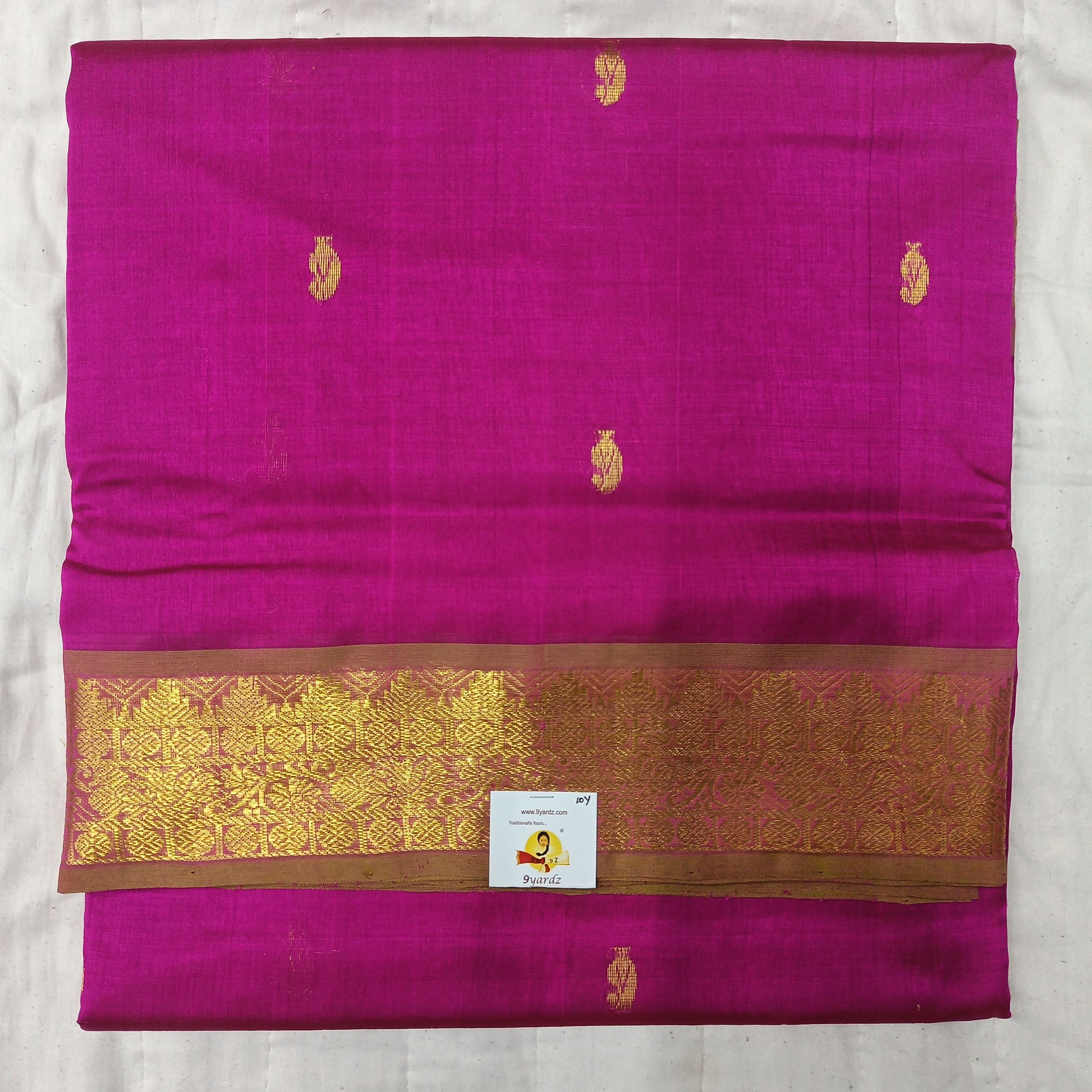 Pure silk cotton 10yards madisar