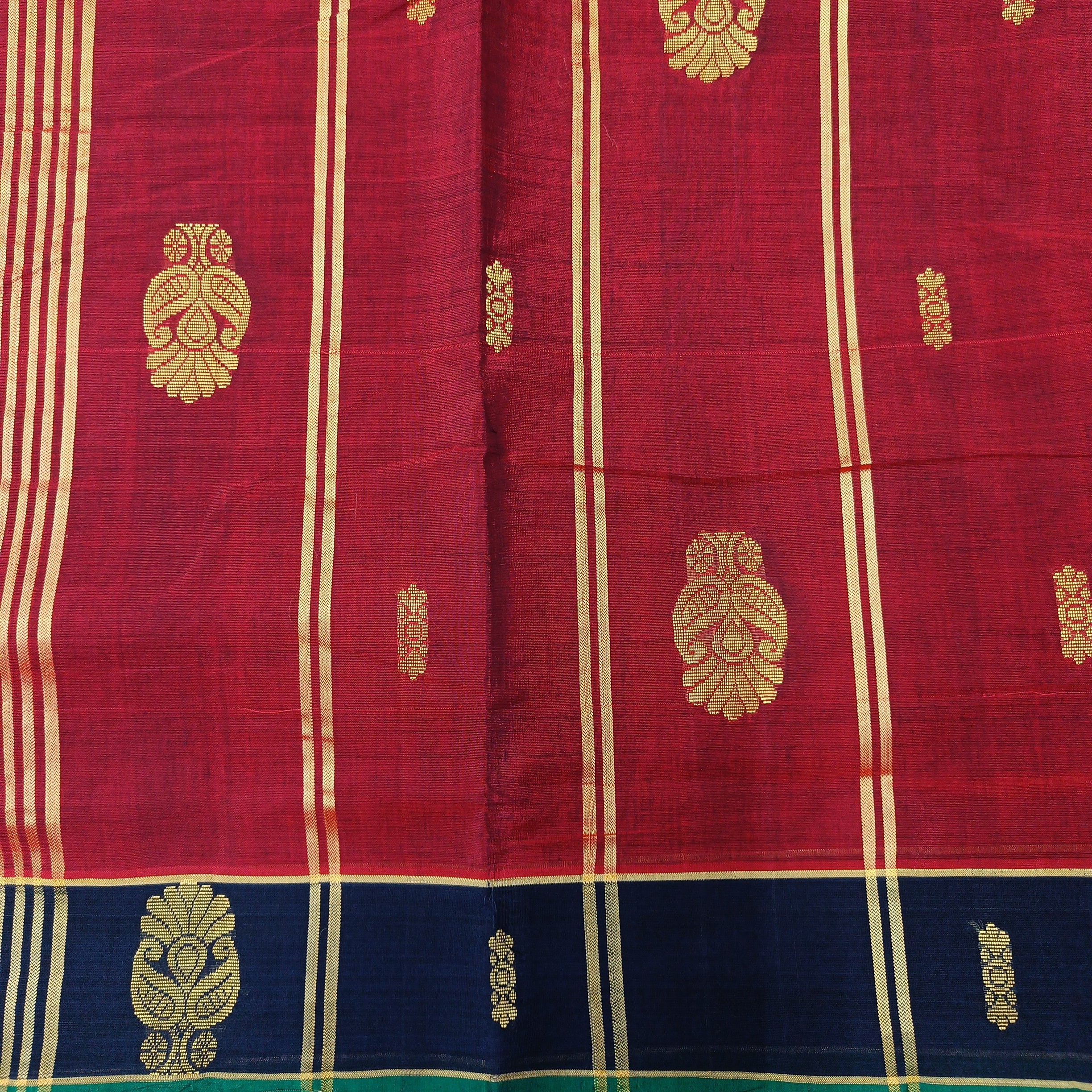 Devendra 10.5yards Body  Embossed