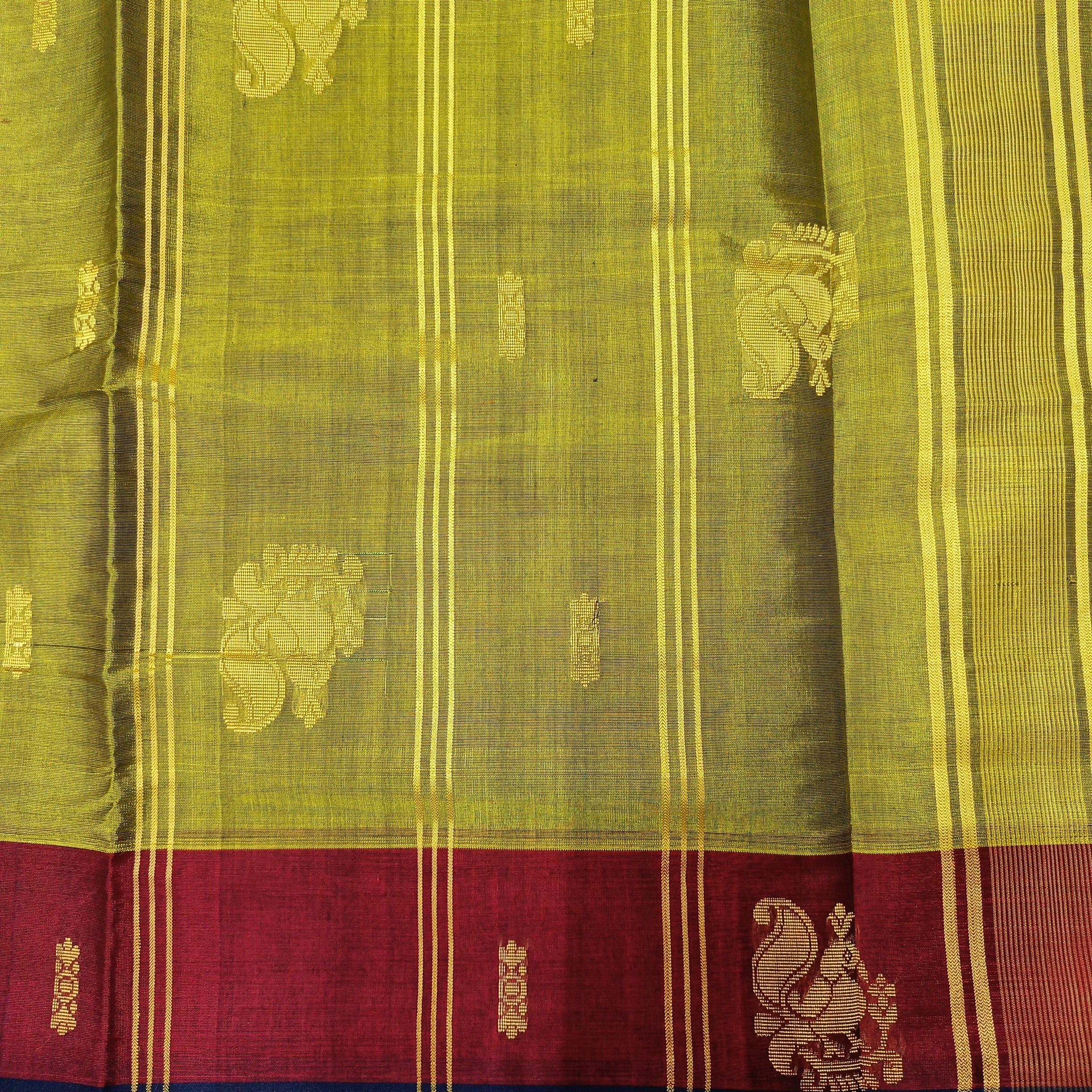 Devendra 10.5yards Body  Embossed