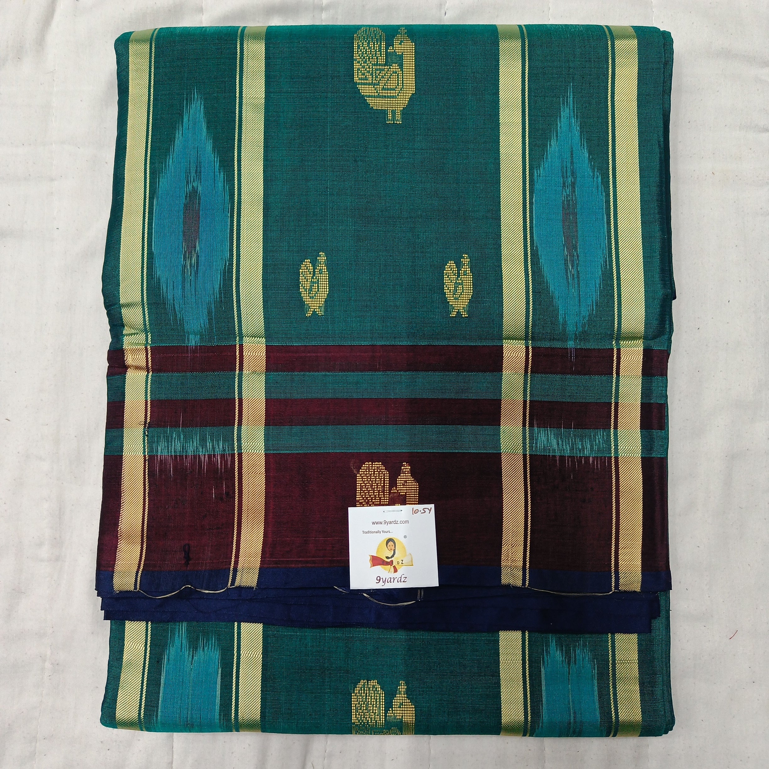 Devendra 10.5yards Body  Embossed