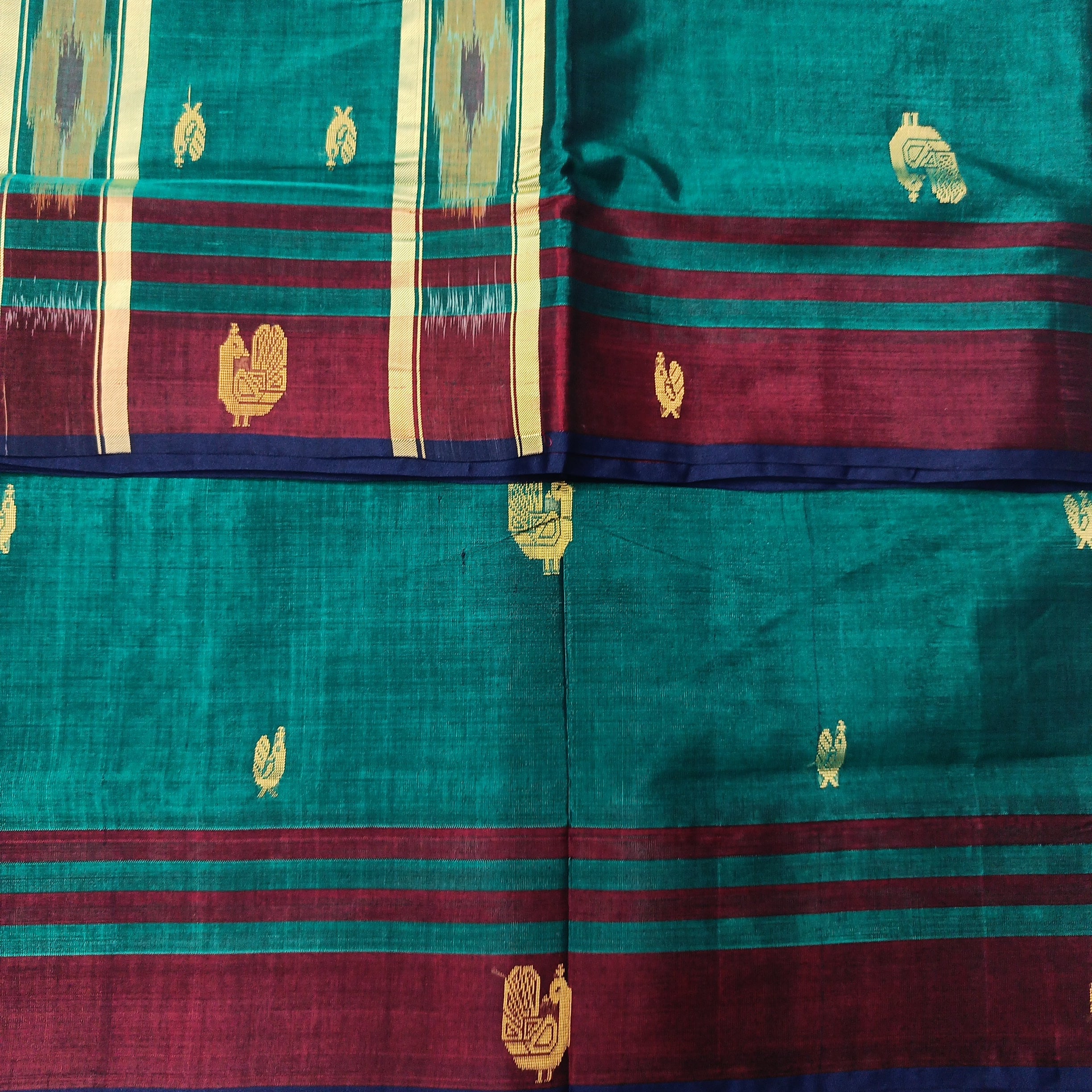 Devendra 10.5yards Body  Embossed