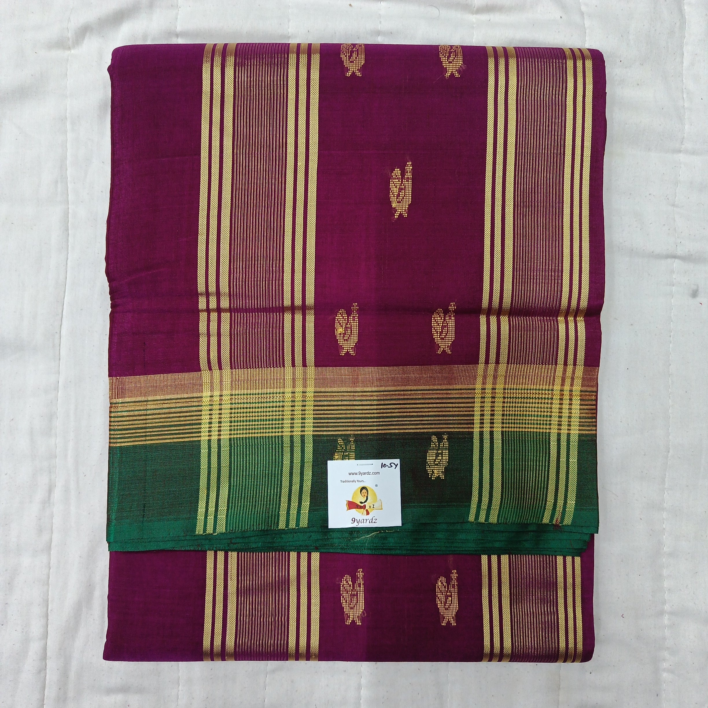 Devendra 10.5yards Body  Embossed