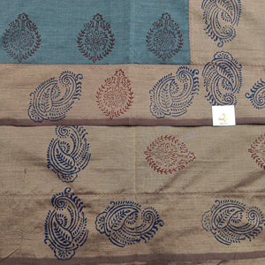 printed Poly cotton 6yardz Sarees