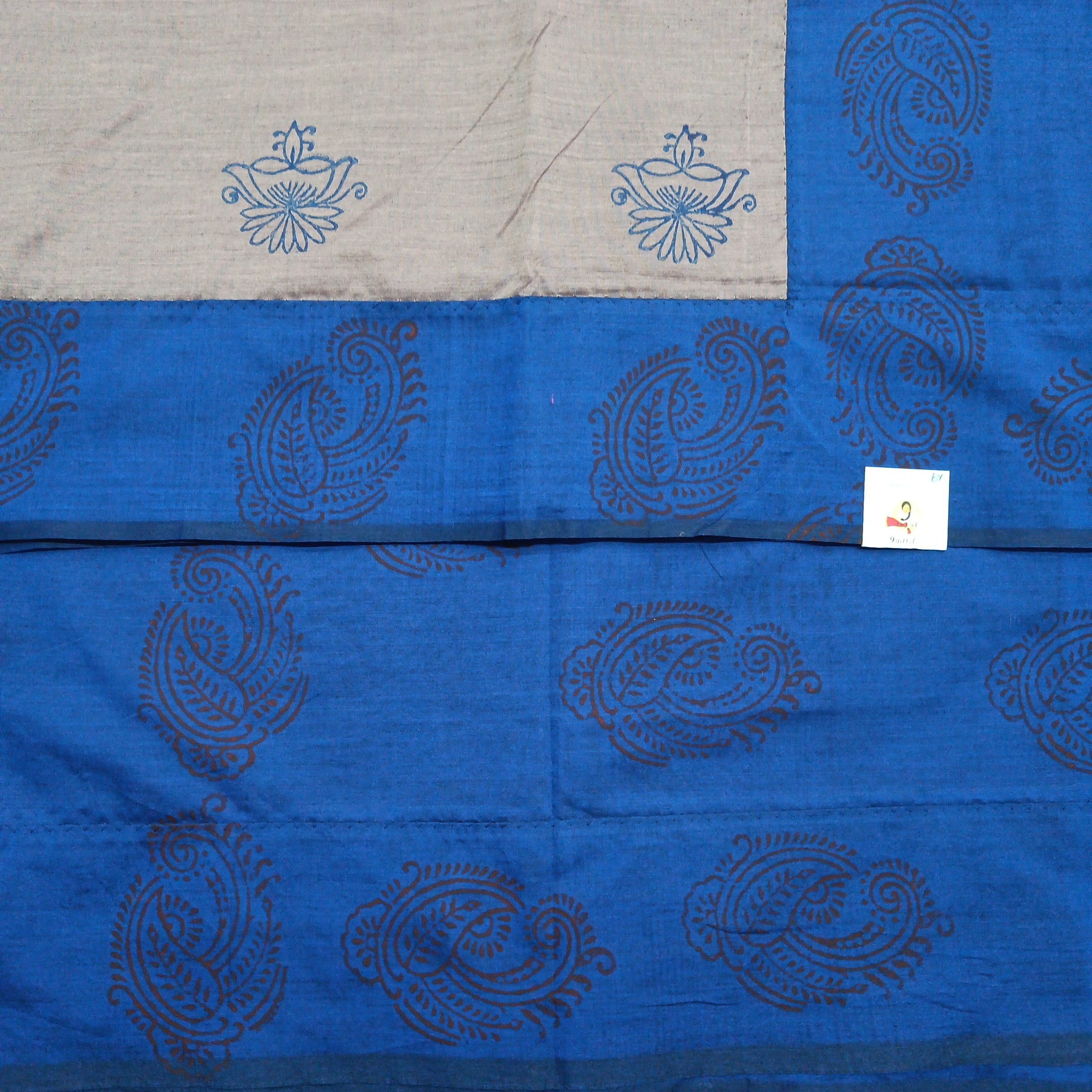 printed Poly cotton 6yardz Sarees